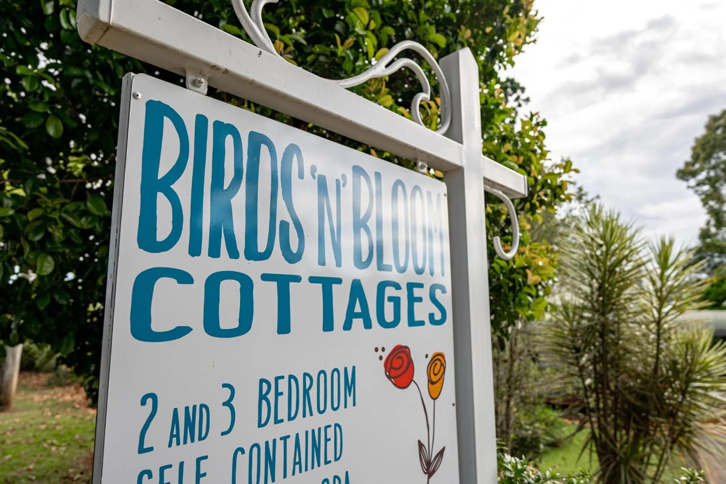Property logo or sign in Birds 'n' Bloom Cottages