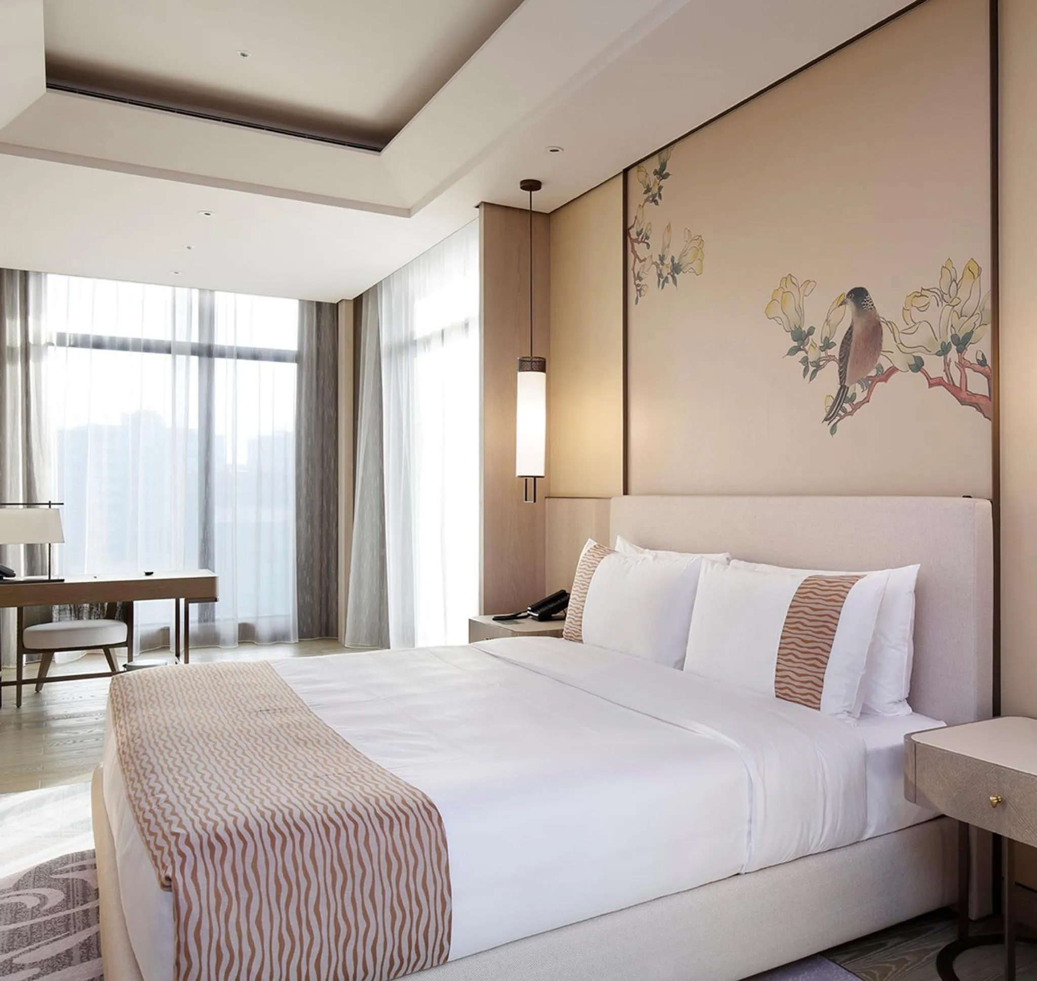 Bed in Grand Mayfull Taipei