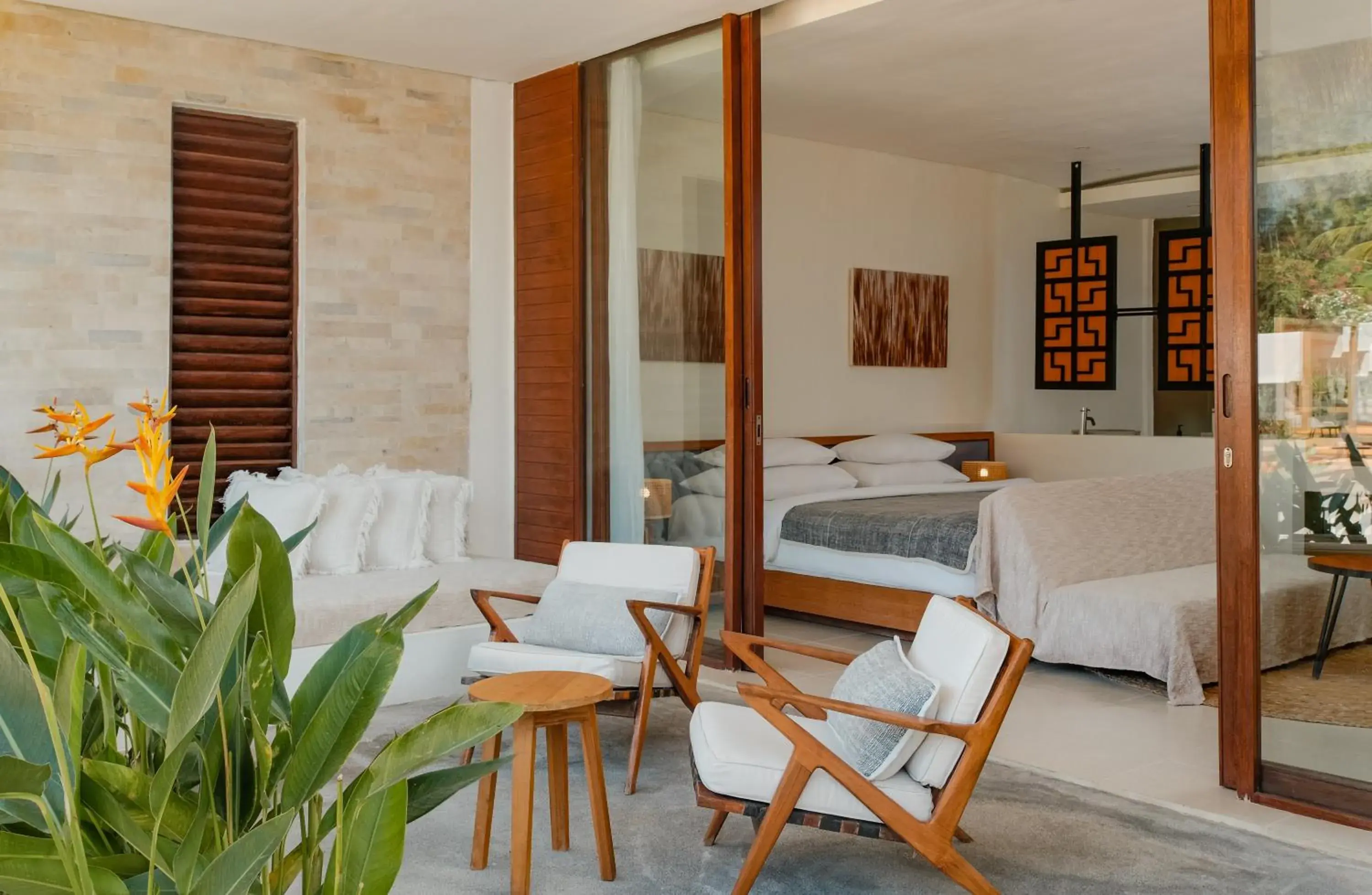 Pool Access Suite Twin Room in Origin Lombok Pool Access Suite Twin Room in Origin Lombok