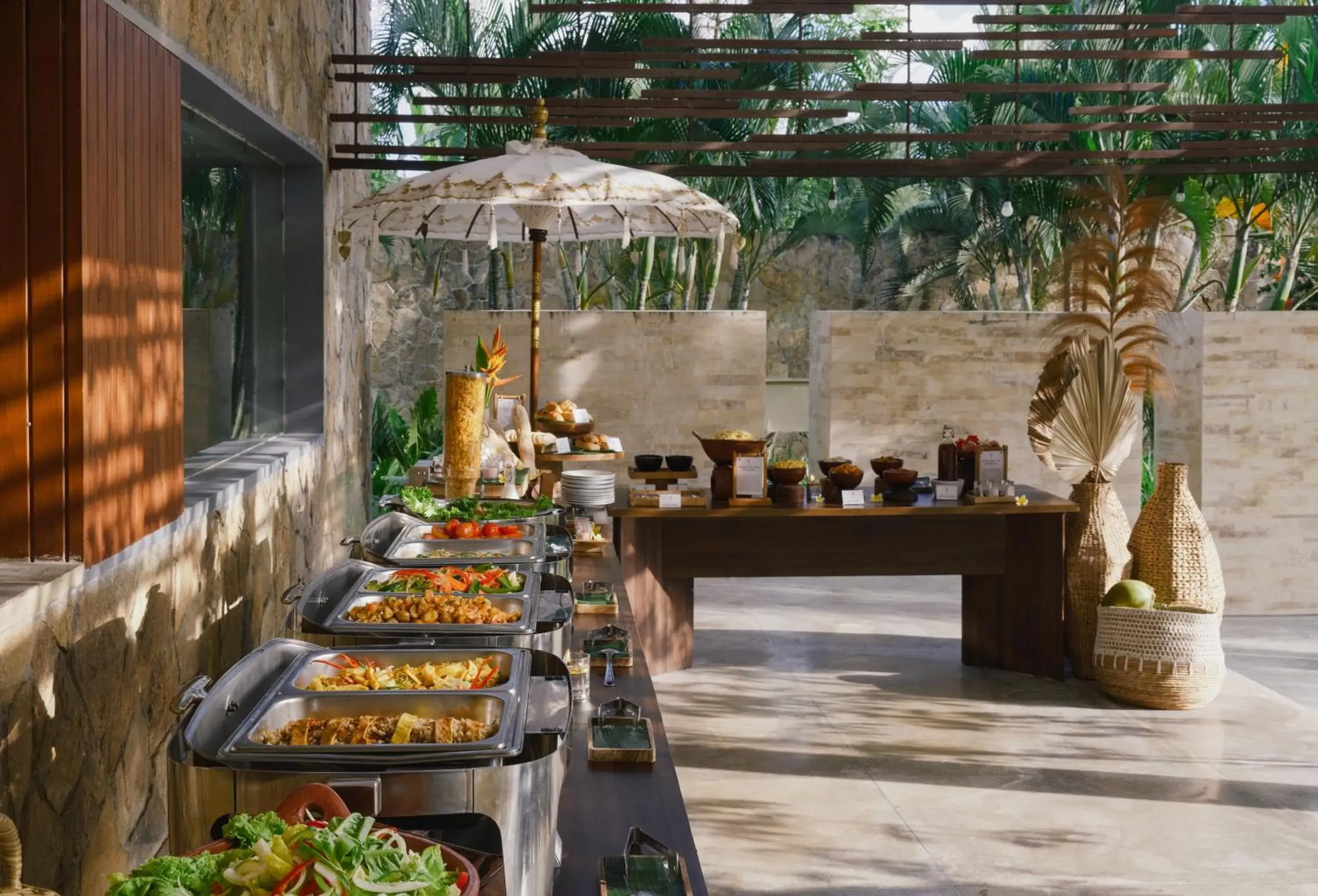 Buffet breakfast in Origin Lombok Buffet breakfast in Origin Lombok