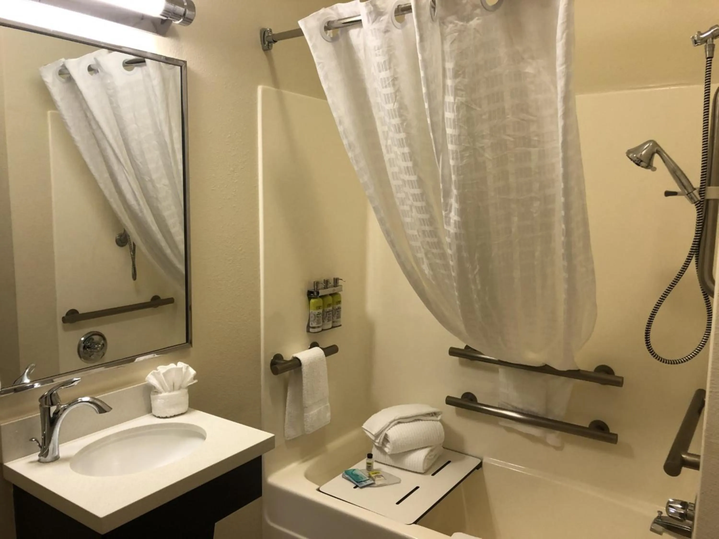 Shower in Candlewood Suites Greenville NC by IHG