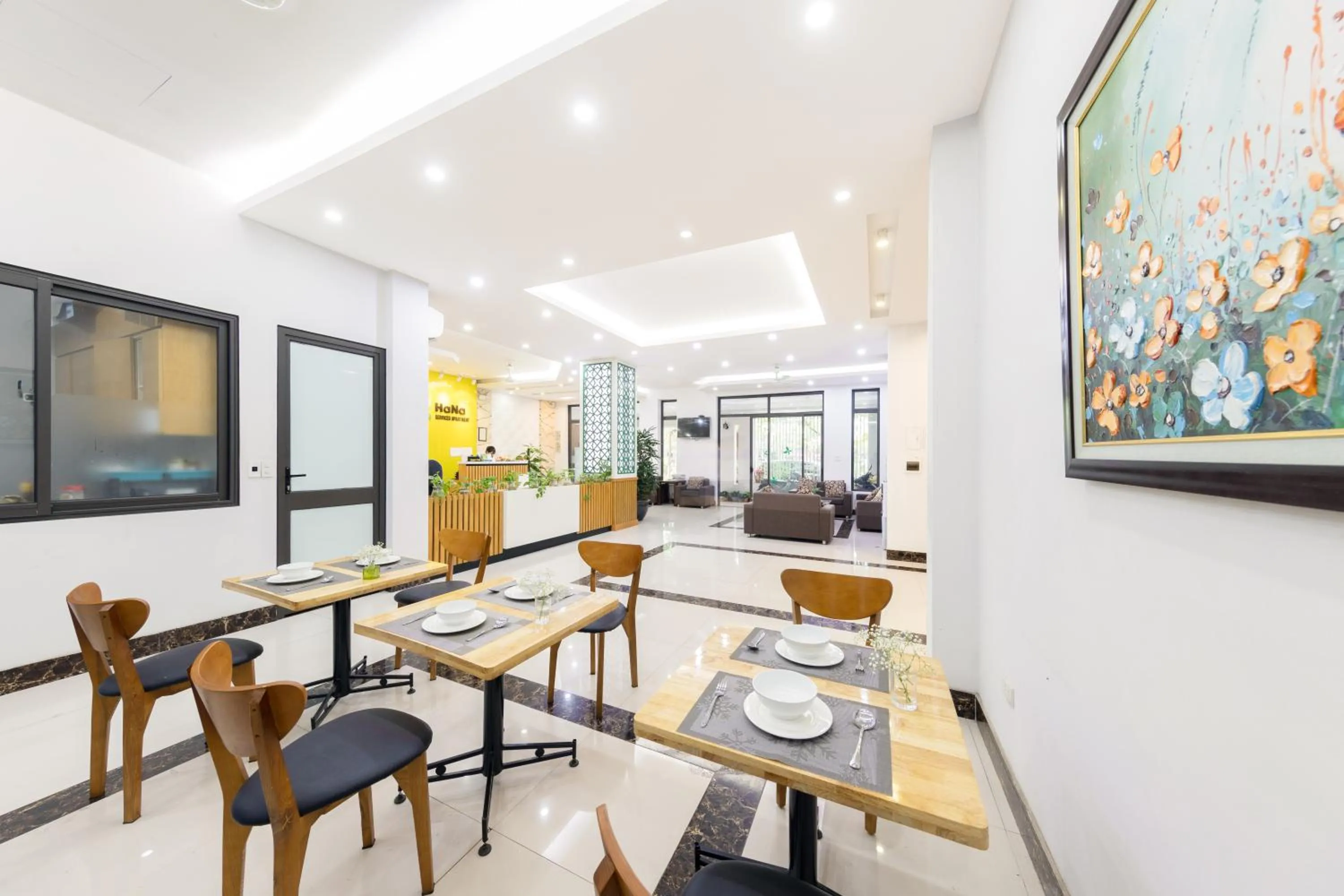 Restaurant/places to eat in Hana 1 Apartment & Hotel Bac Ninh