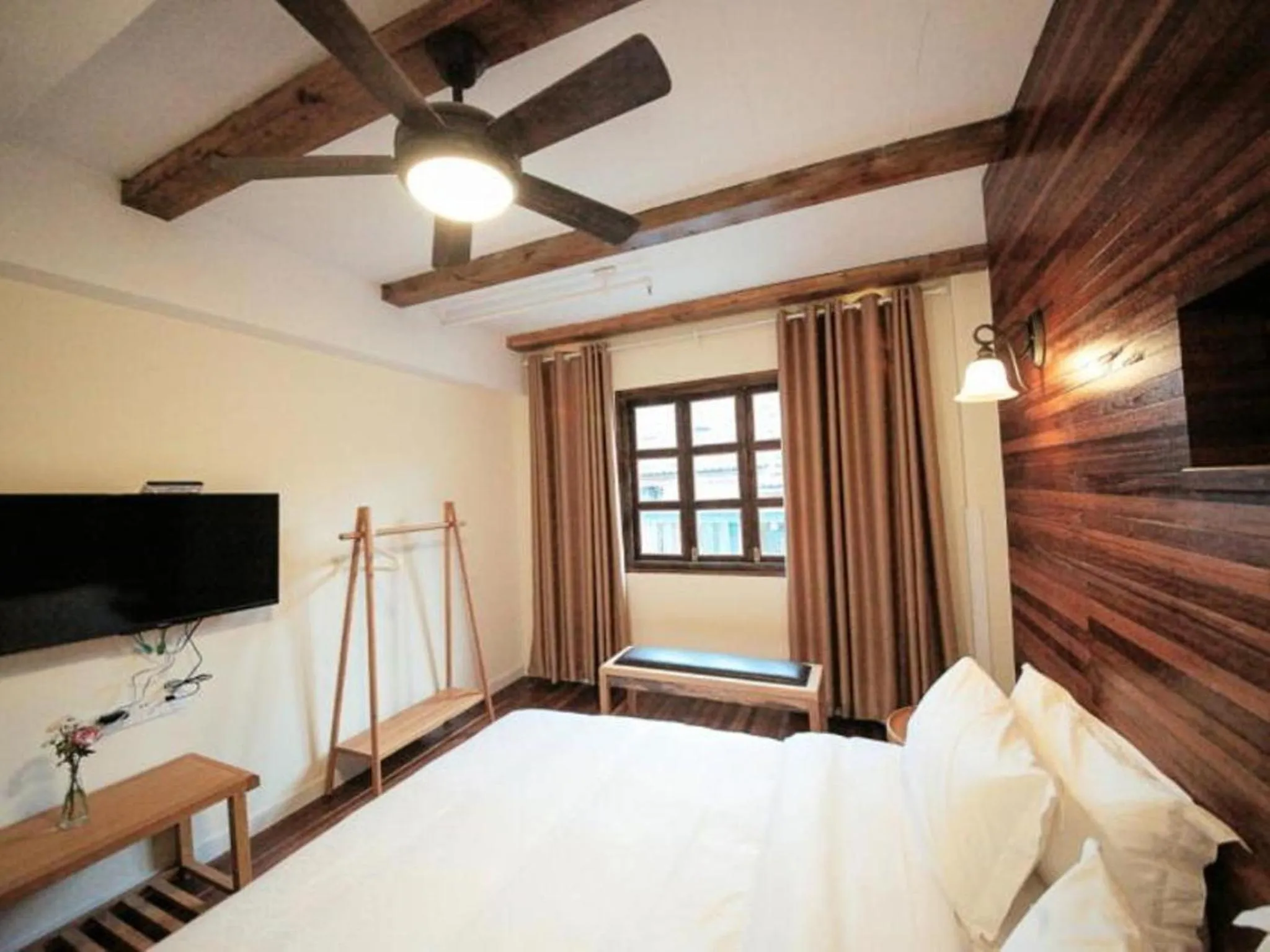 Bedroom, Bed in Two Elms Hotel (Nanjing Confucius Temple Laomen East Branch)