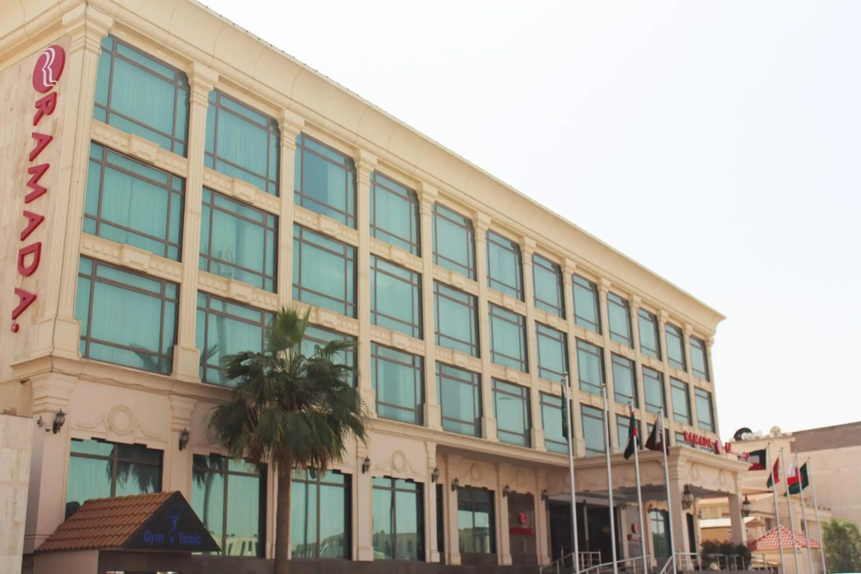 Facade/entrance in Ramada Riyadh Hotel Facade/entrance in Ramada Riyadh Hotel