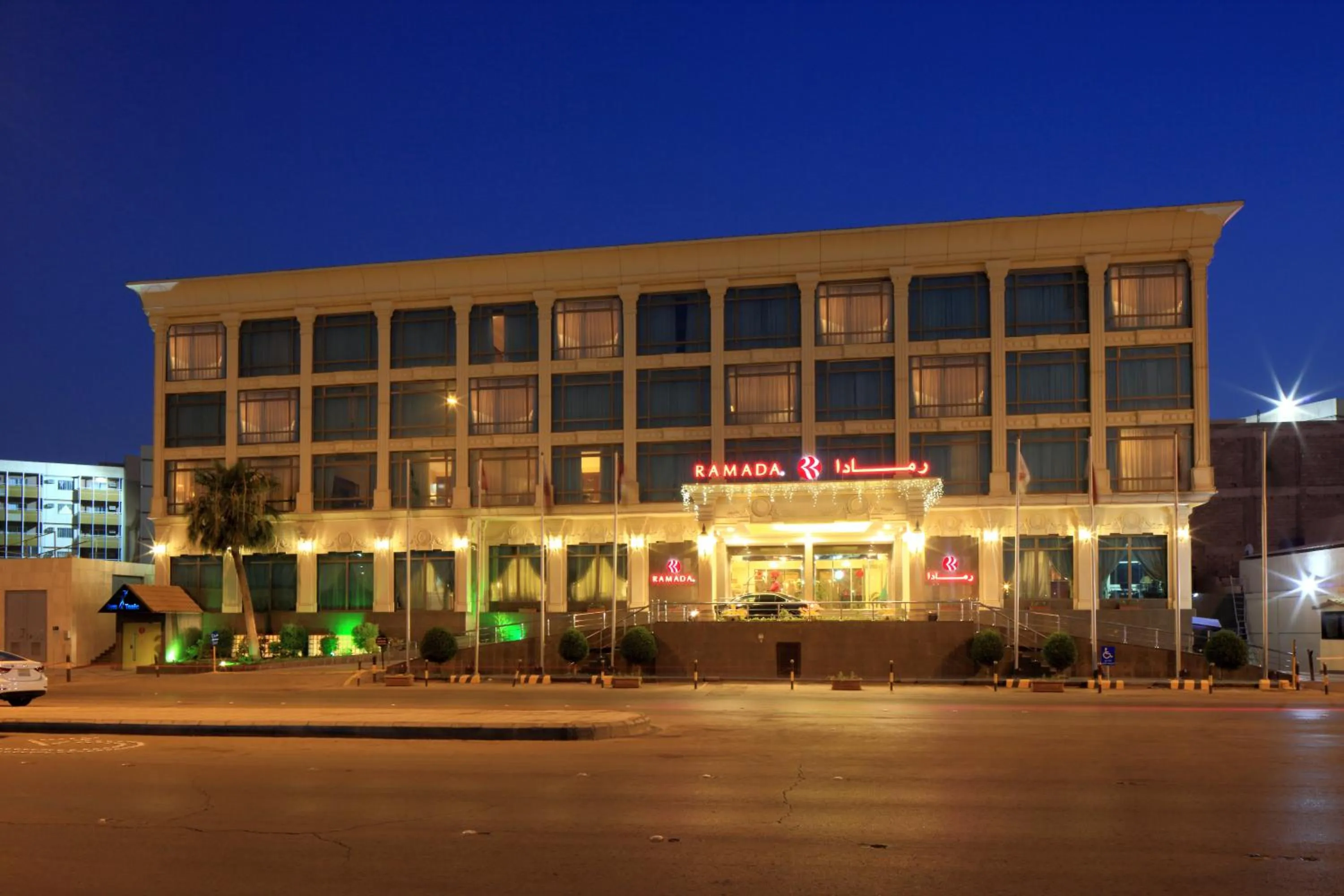 Facade/entrance in Ramada Riyadh Hotel