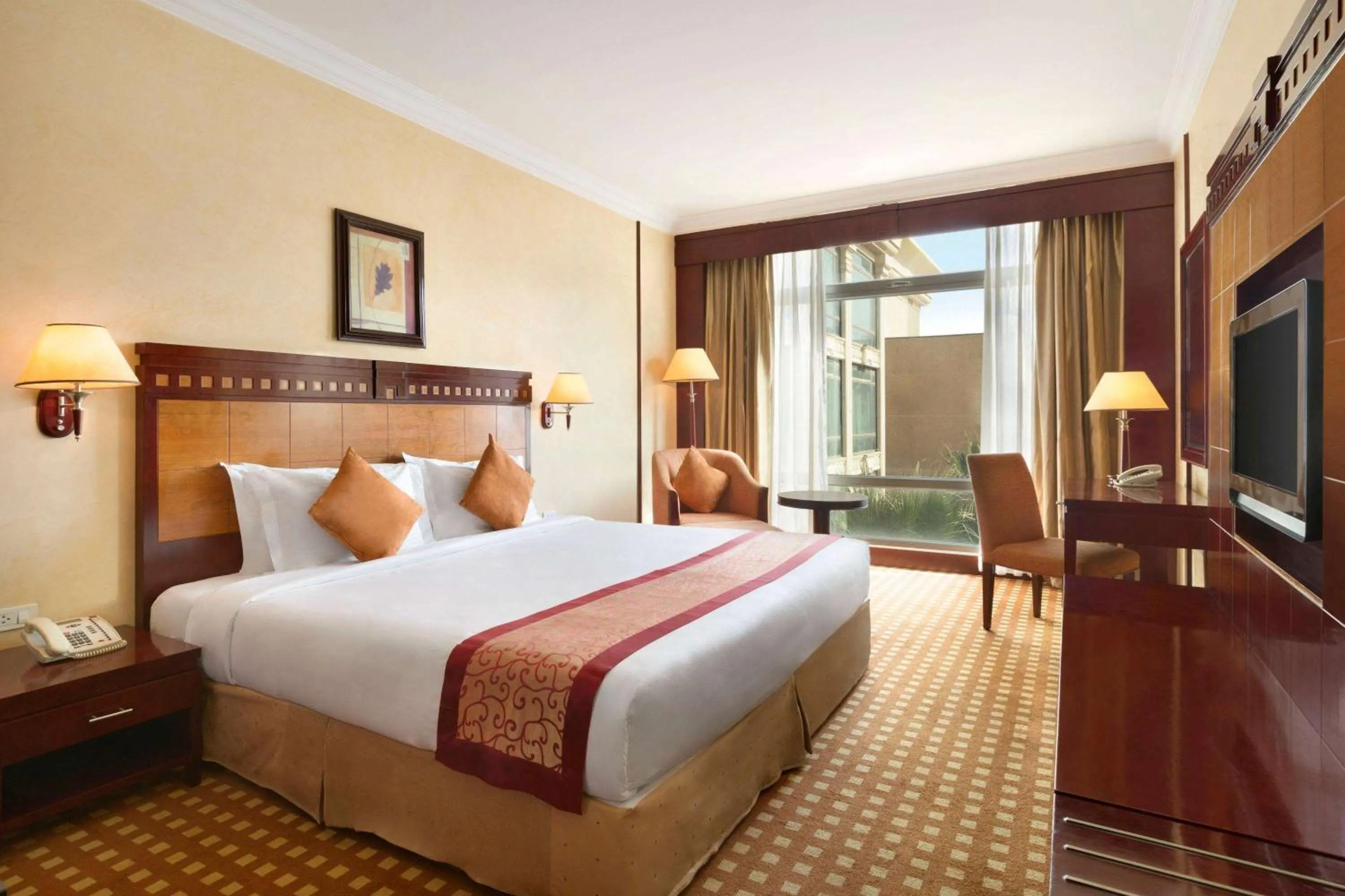 Photo of the whole room, Bed in Ramada Riyadh Hotel