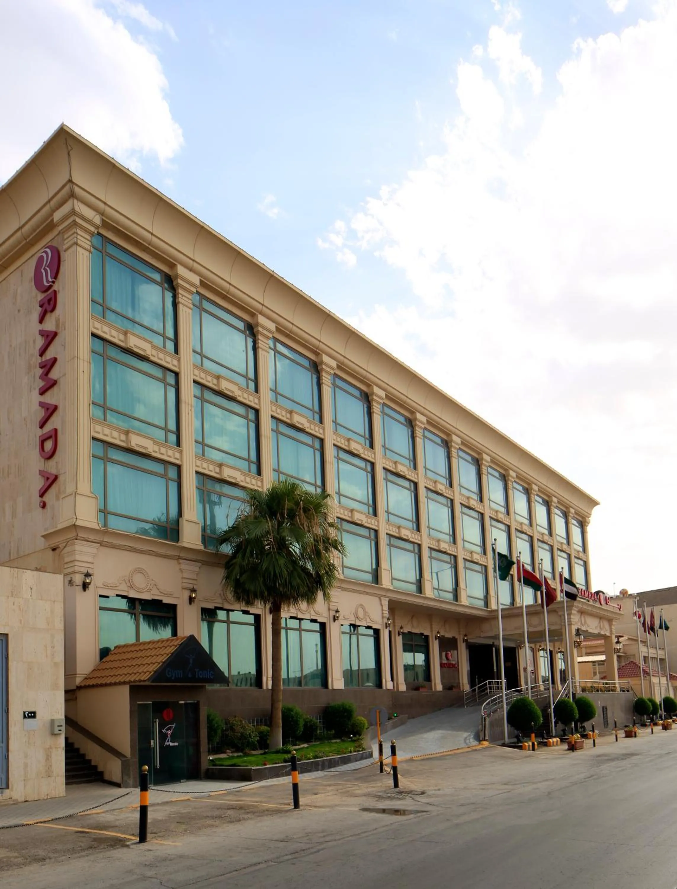 Facade/entrance in Ramada Riyadh Hotel