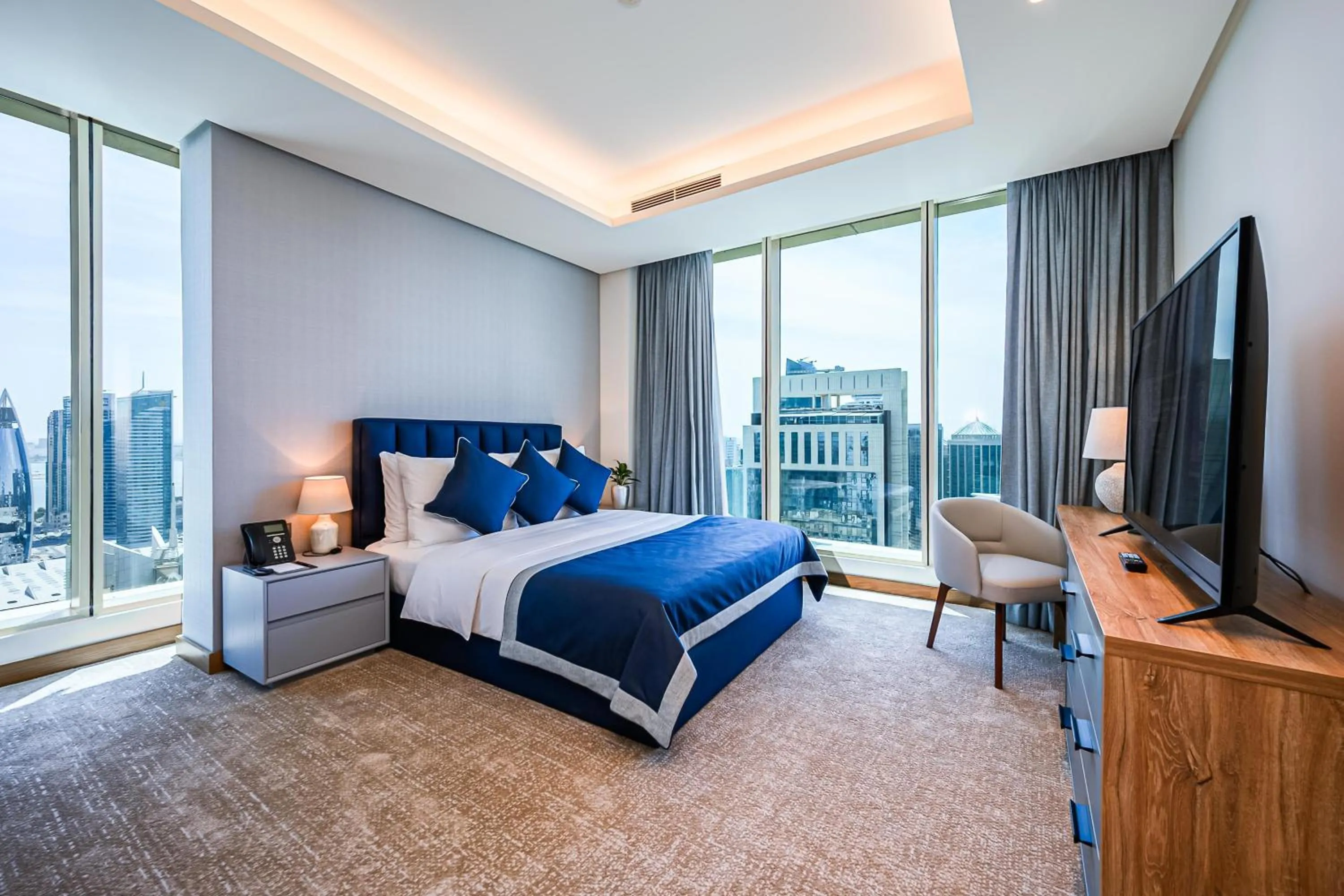 Photo of the whole room, Bed in Kempinski Residences & Suites, Doha