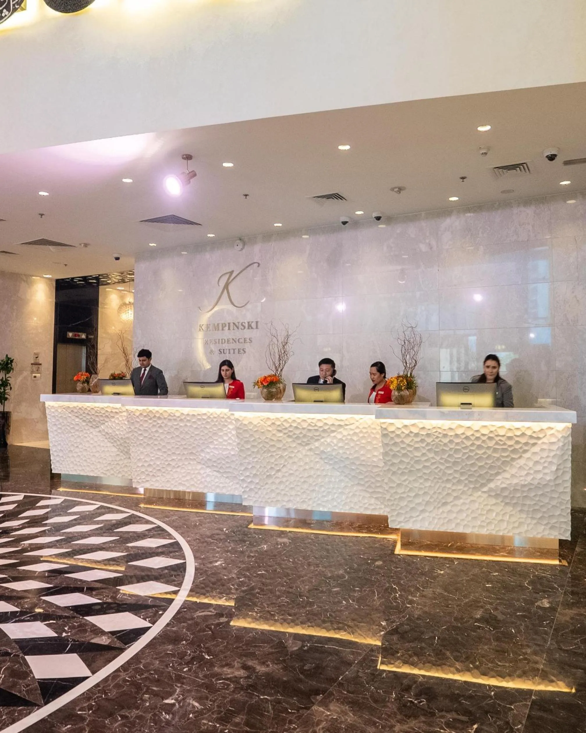 Lobby or reception in Kempinski Residences & Suites, Doha