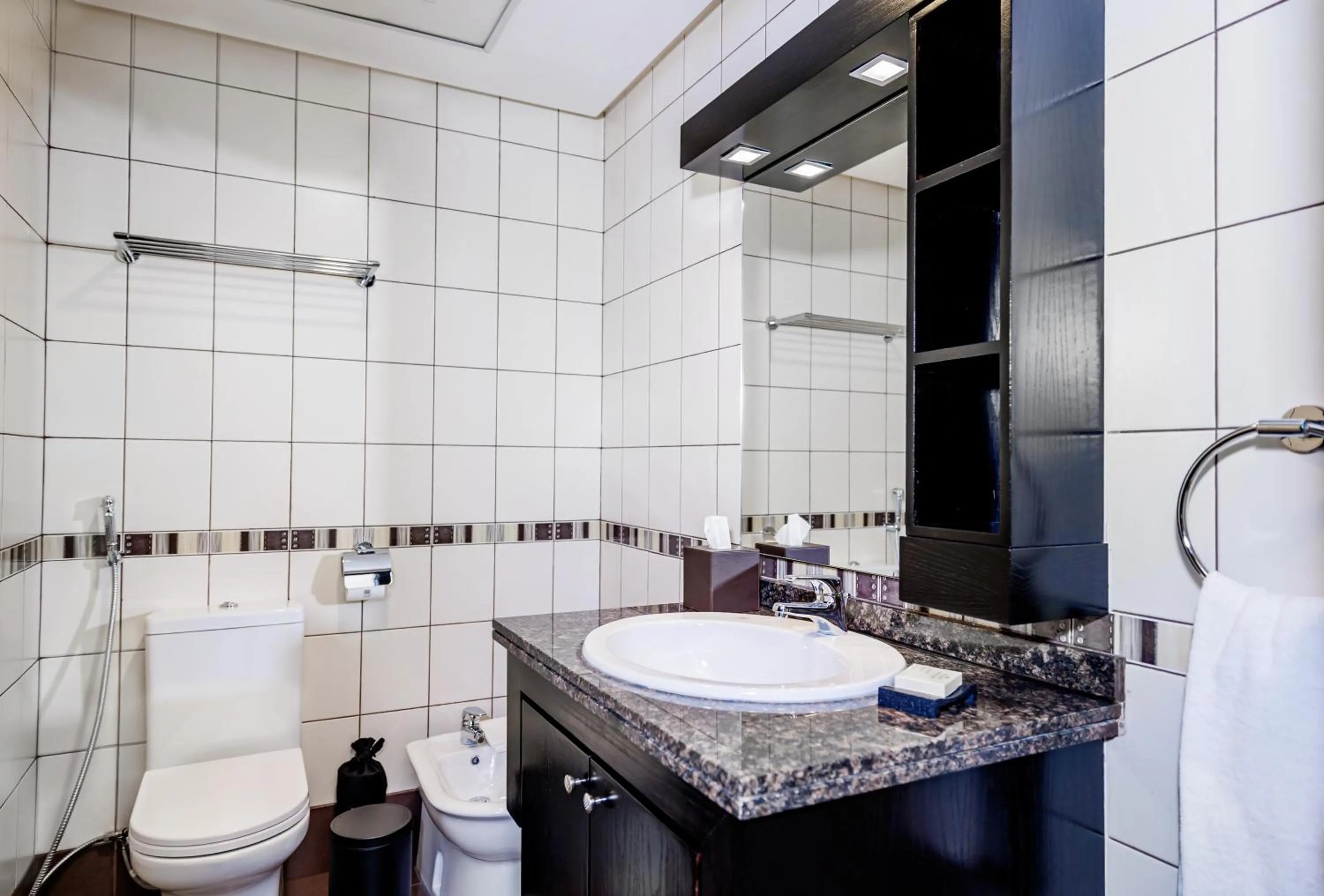 Toilet in Kempinski Residences & Suites, Doha