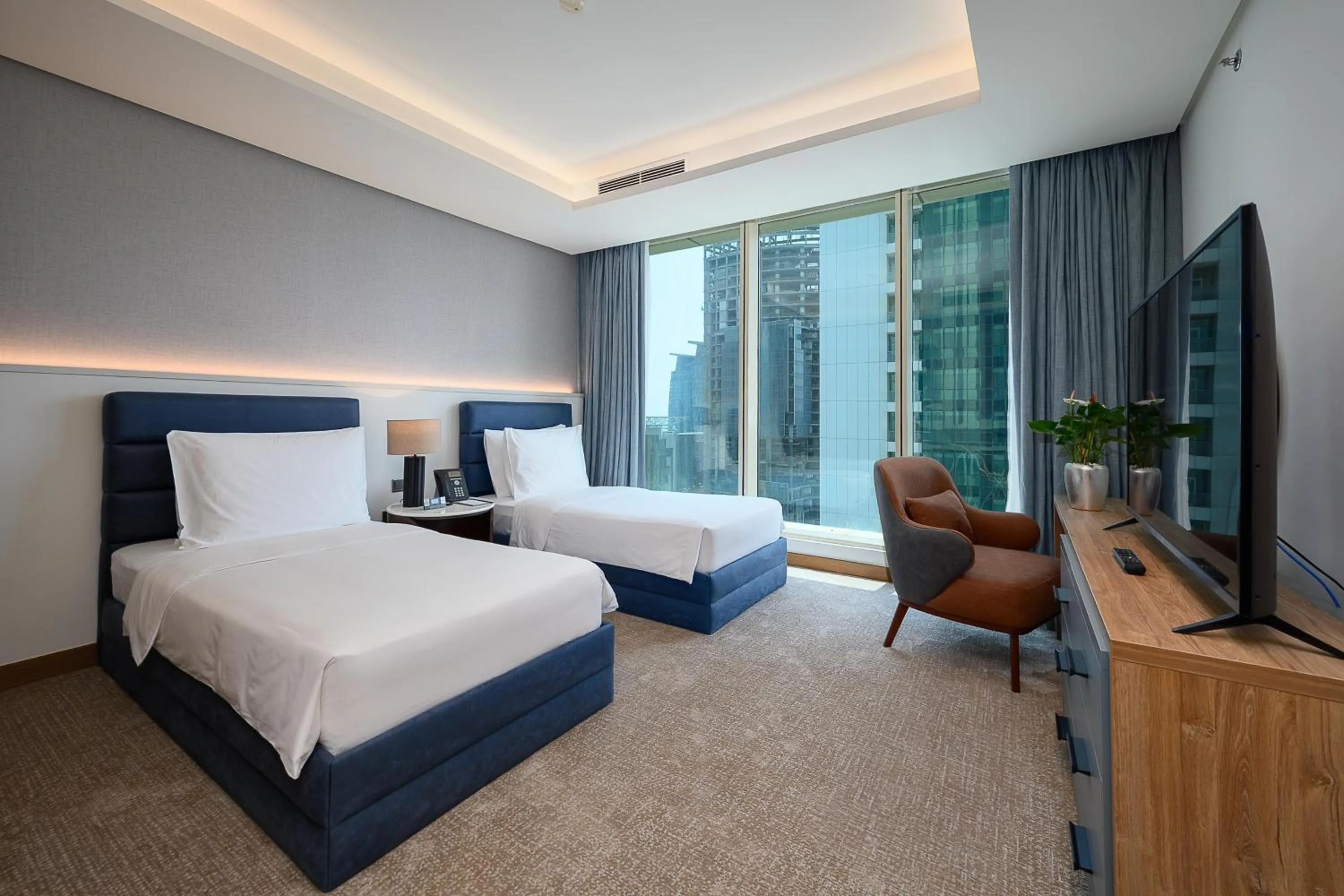 Photo of the whole room, Bed in Kempinski Residences & Suites, Doha