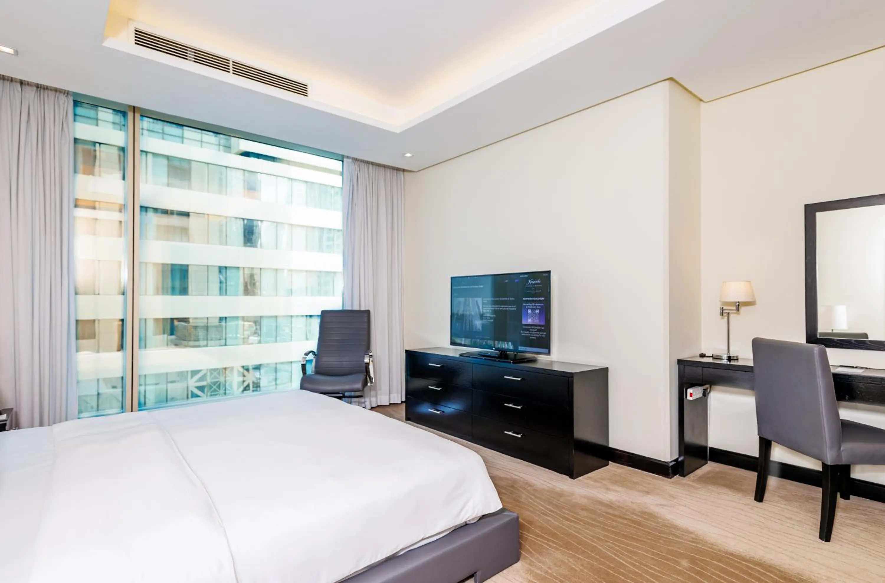 Bedroom, Bed in Kempinski Residences & Suites, Doha