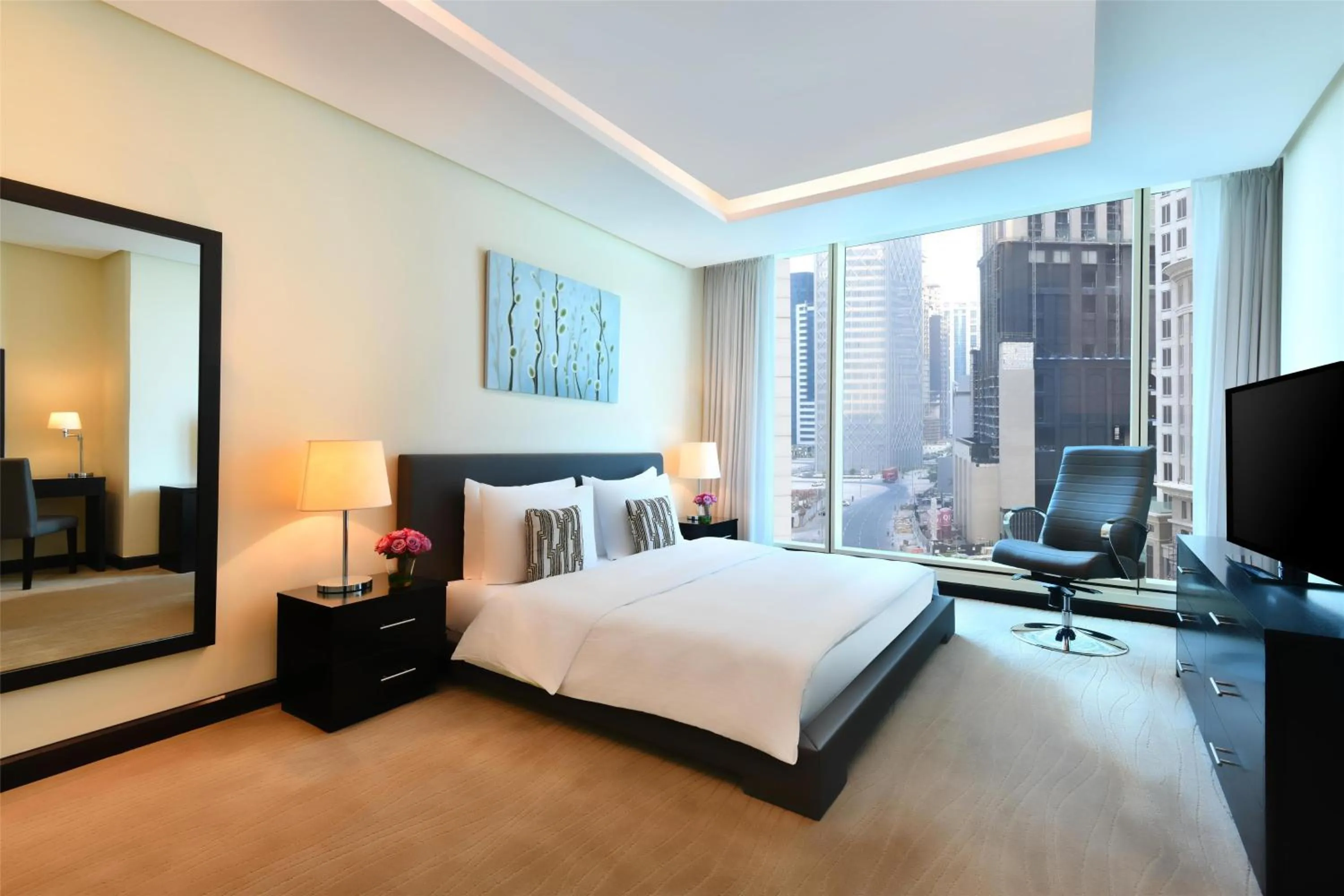 Photo of the whole room, Bed in Kempinski Residences & Suites, Doha