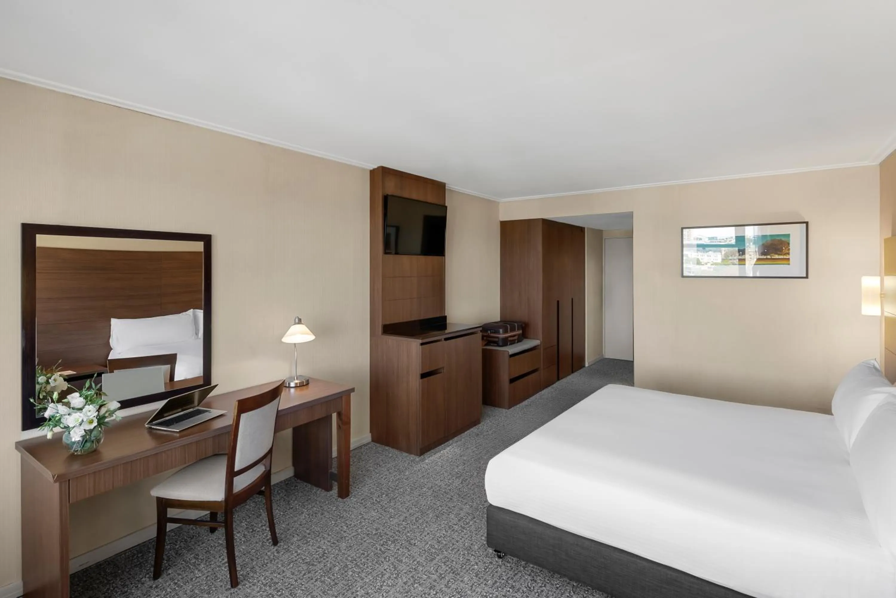 Bed in The Sydney Boulevard Hotel