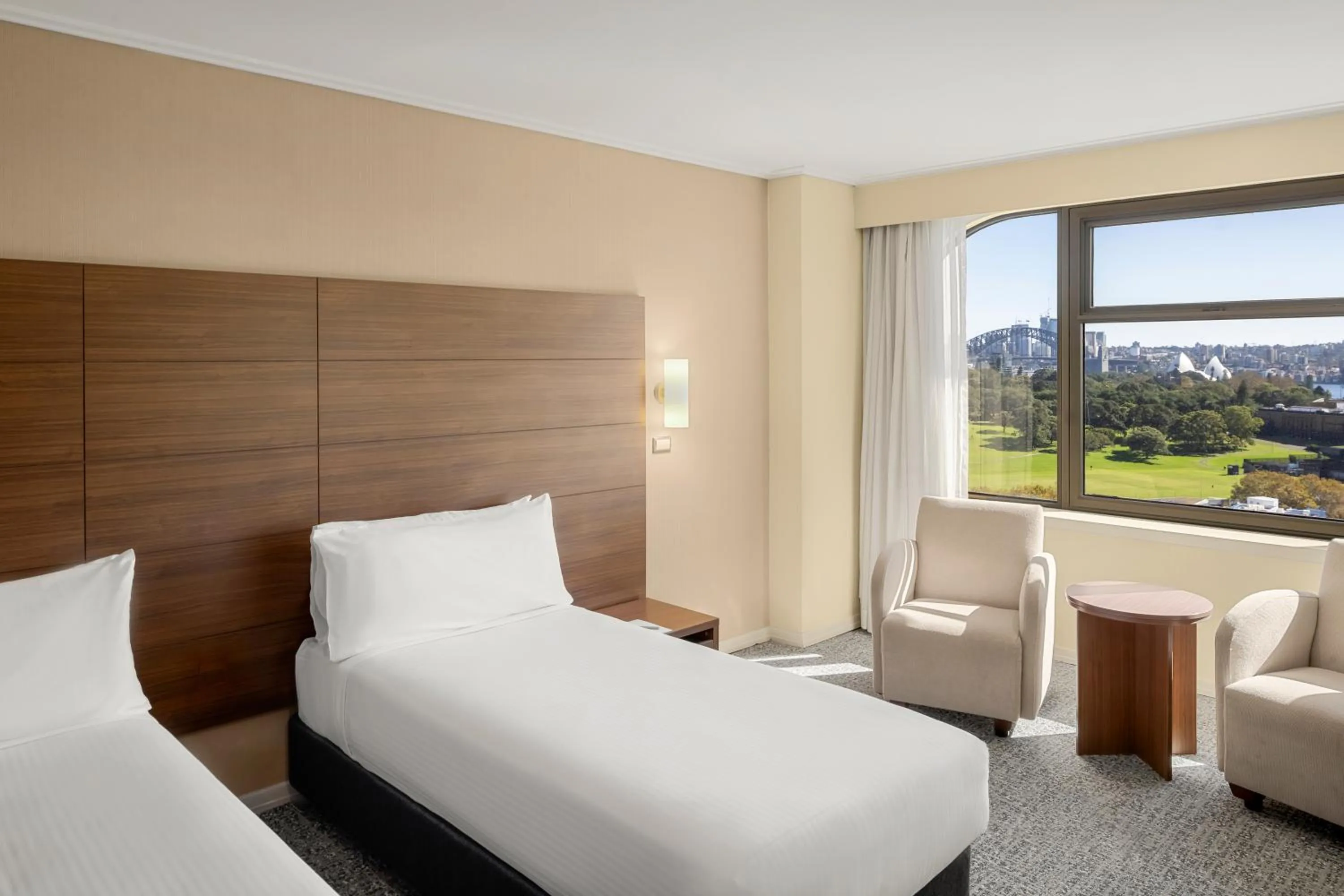 Bed in The Sydney Boulevard Hotel