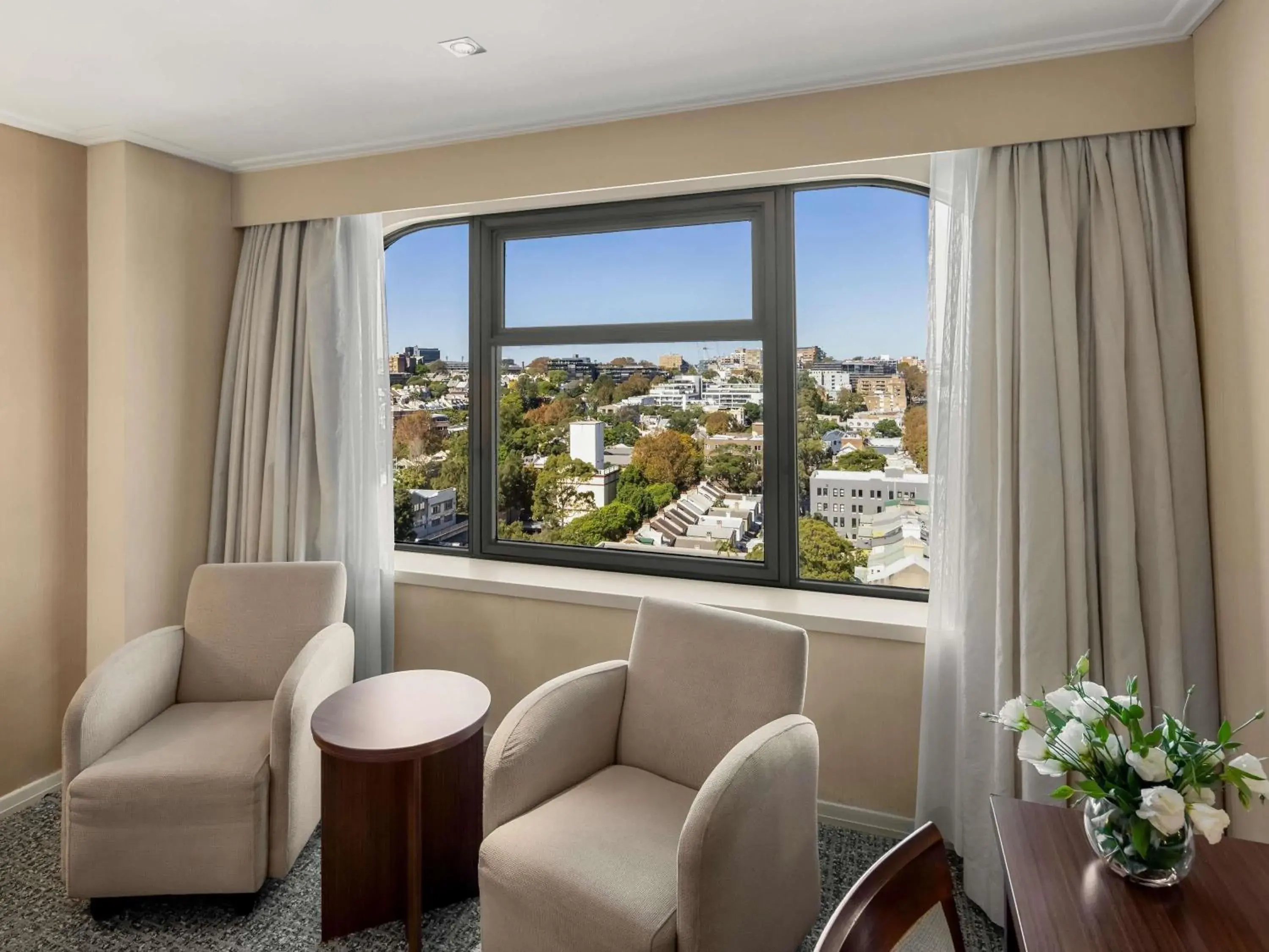 Bedroom in The Sydney Boulevard Hotel Bedroom in The Sydney Boulevard Hotel