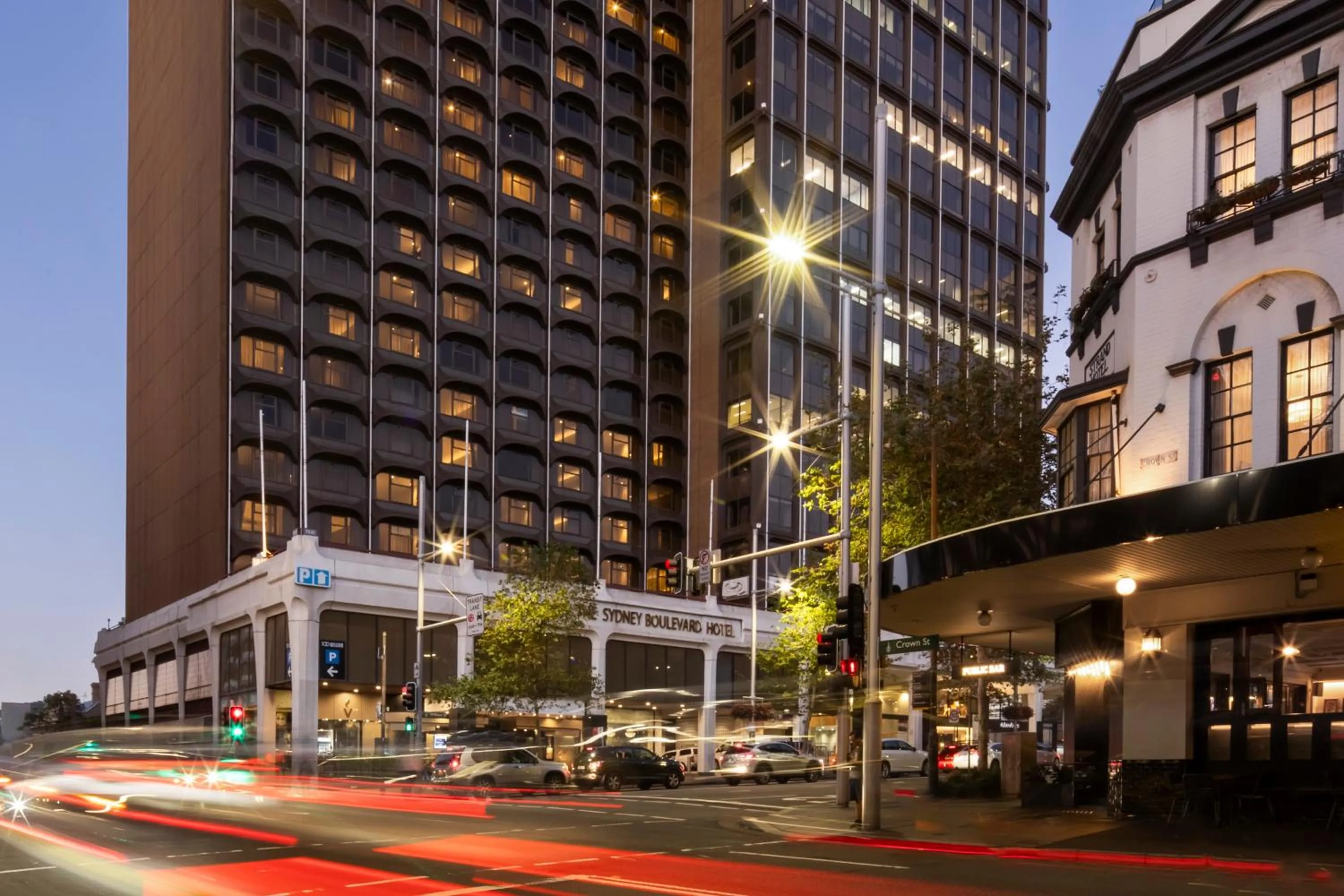 Facade/entrance in The Sydney Boulevard Hotel
