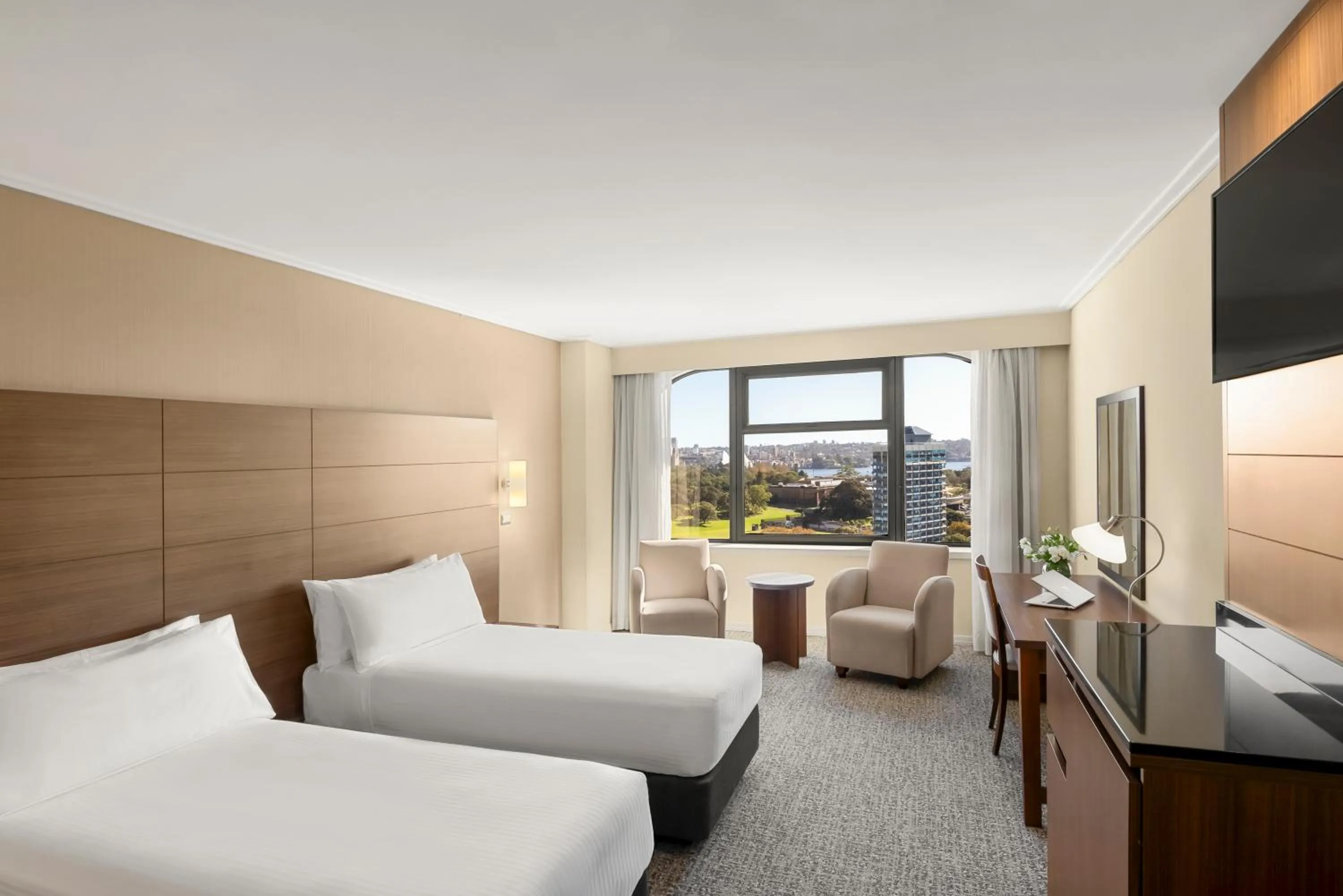 Bed in The Sydney Boulevard Hotel