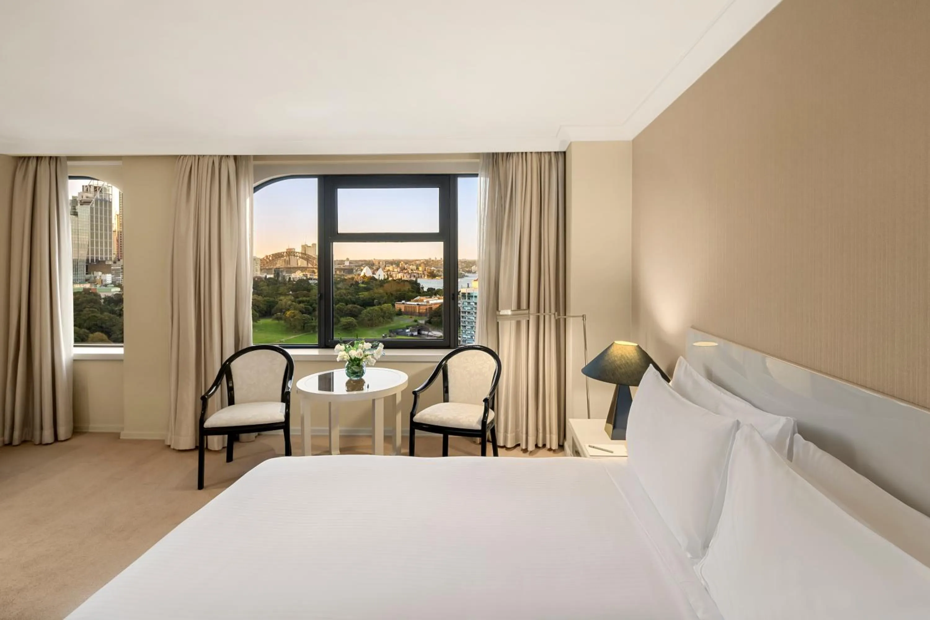 Bed in The Sydney Boulevard Hotel