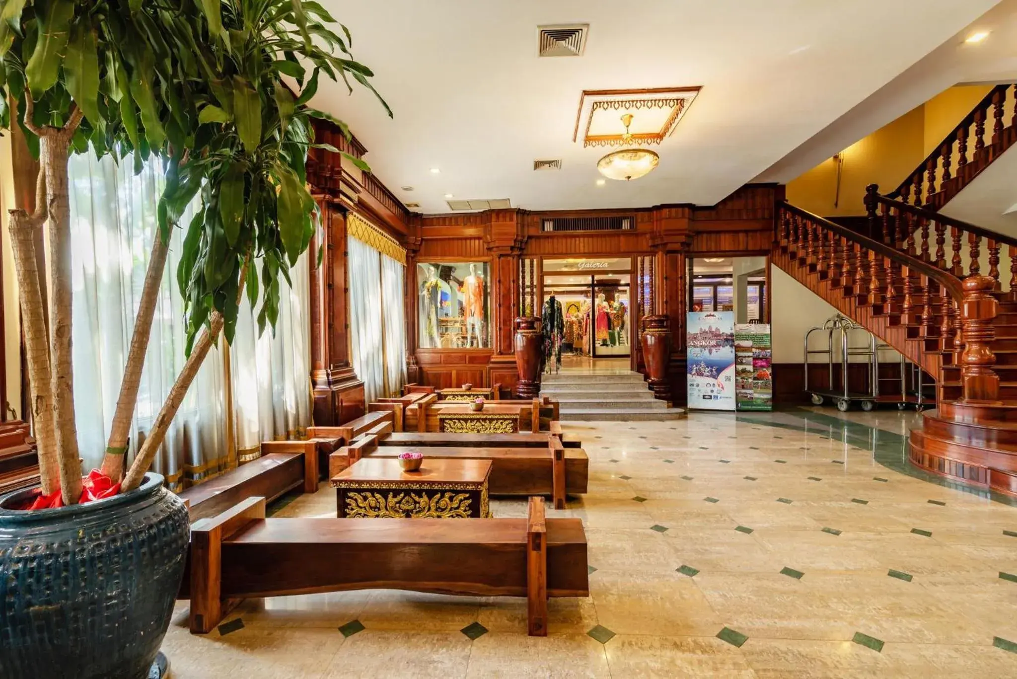 Lobby or reception in Empress Angkor Resort & Spa Lobby or reception in Empress Angkor Resort & Spa