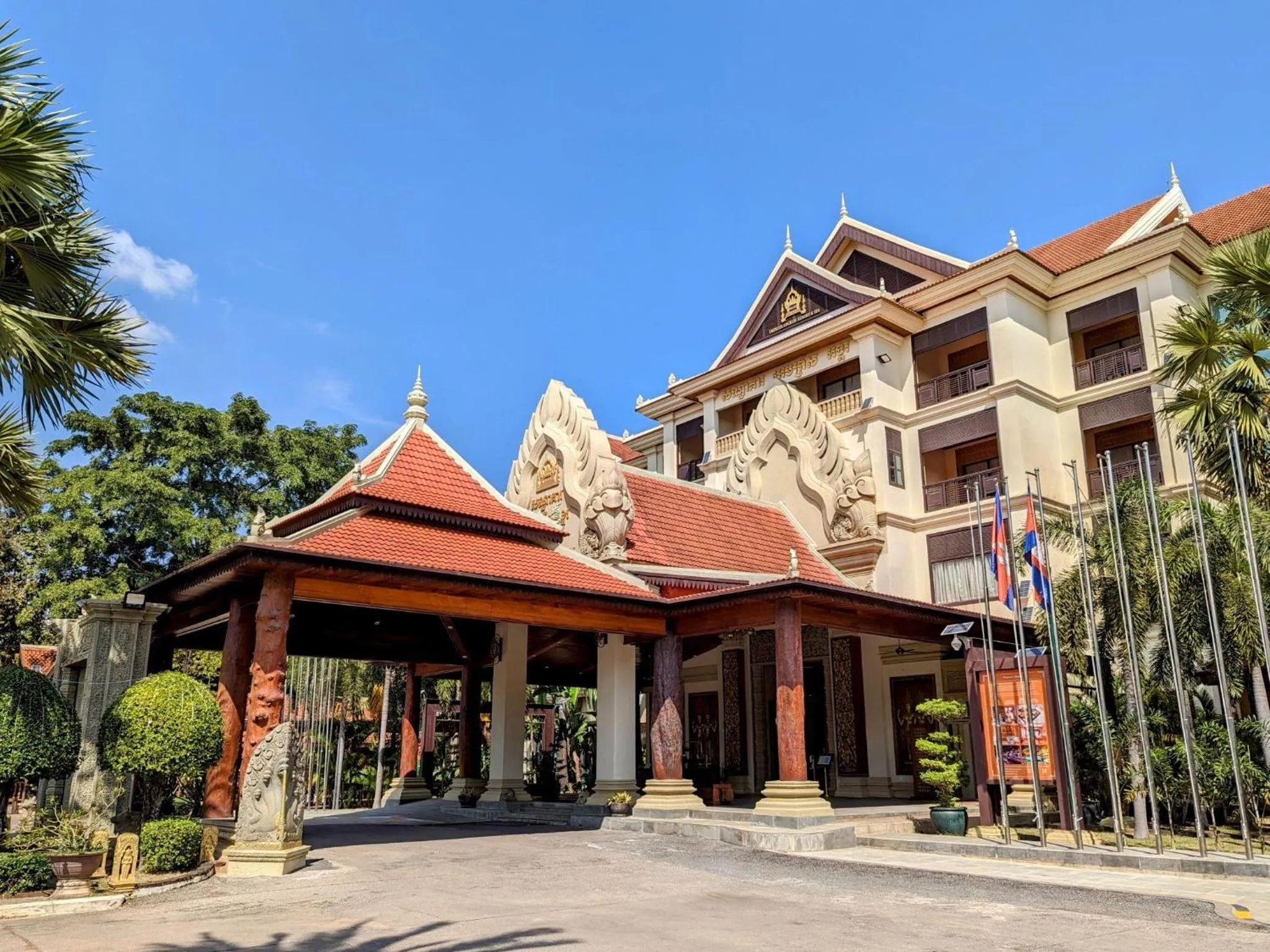 Facade/entrance in Empress Angkor Resort & Spa