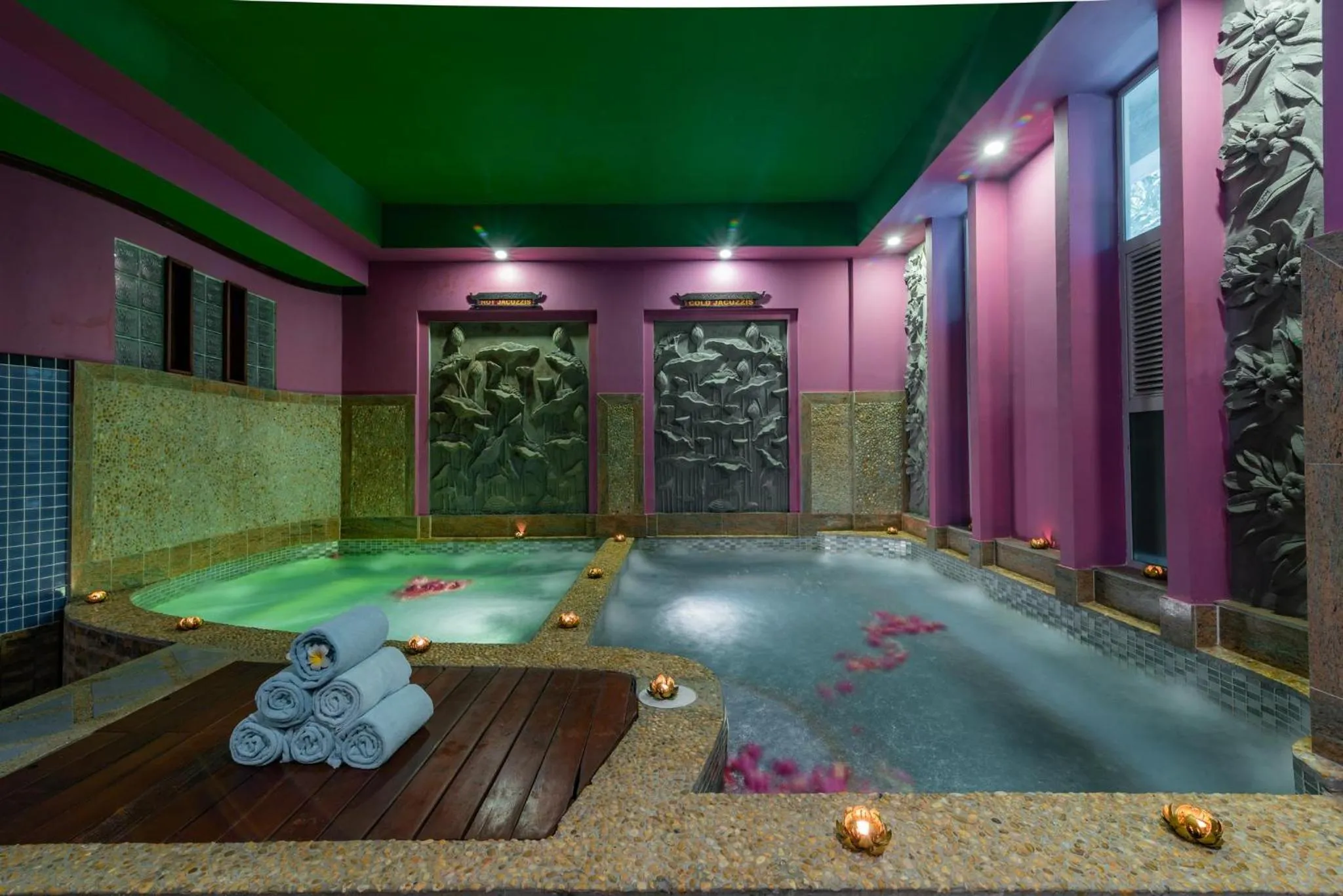 Hot Spring Bath in Empress Angkor Resort & Spa