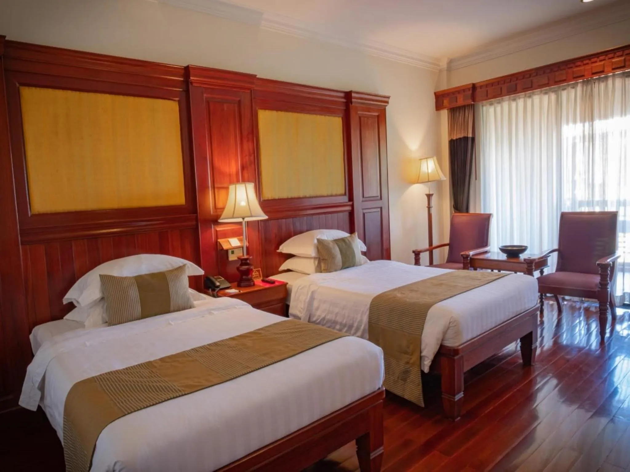 Bedroom, Bed in Empress Angkor Resort & Spa
