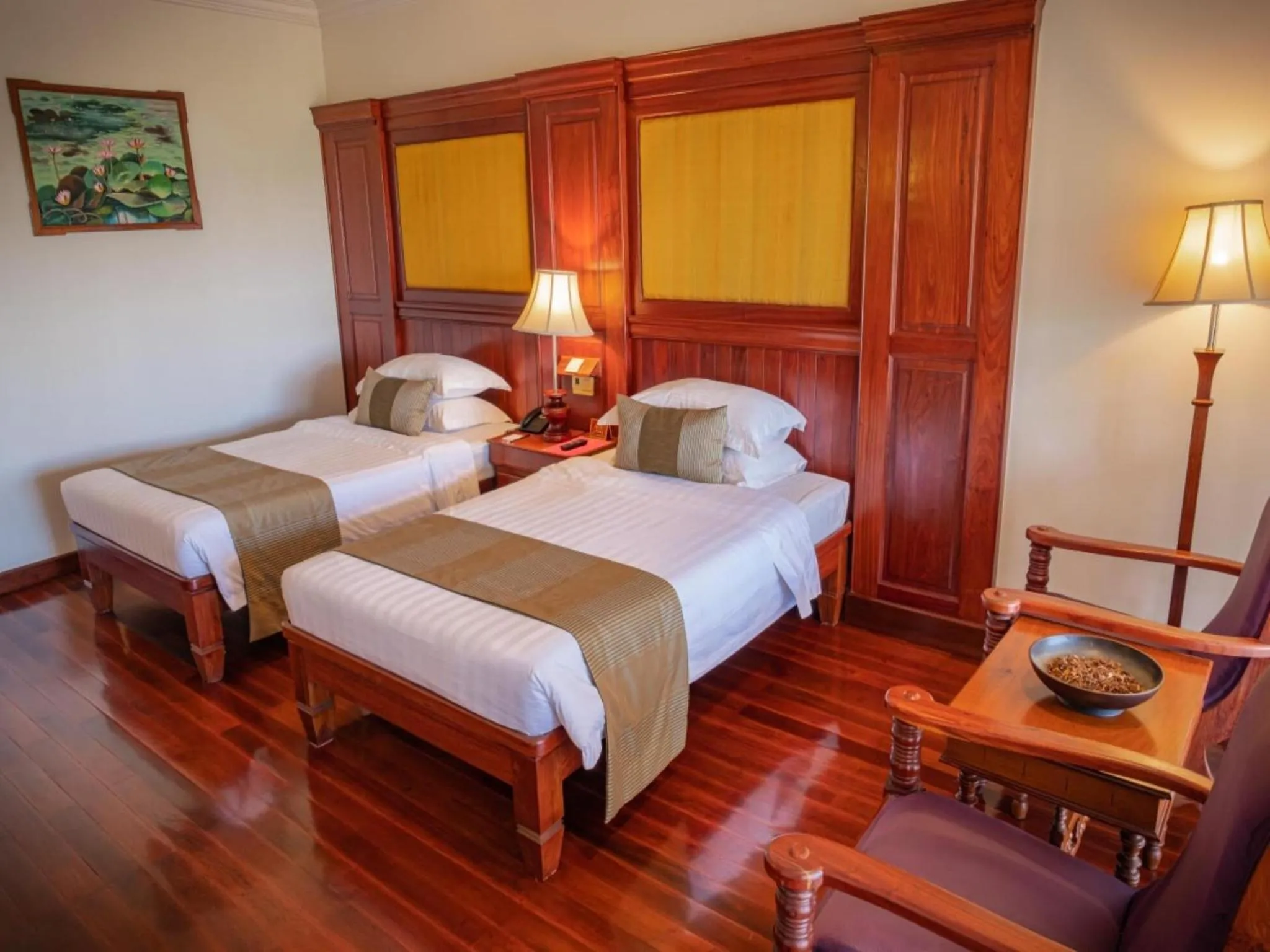 Bedroom, Bed in Empress Angkor Resort & Spa