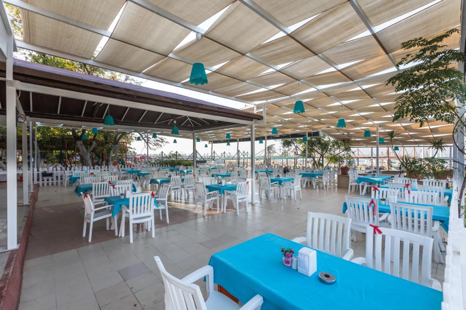 Beach in Helios Hotel