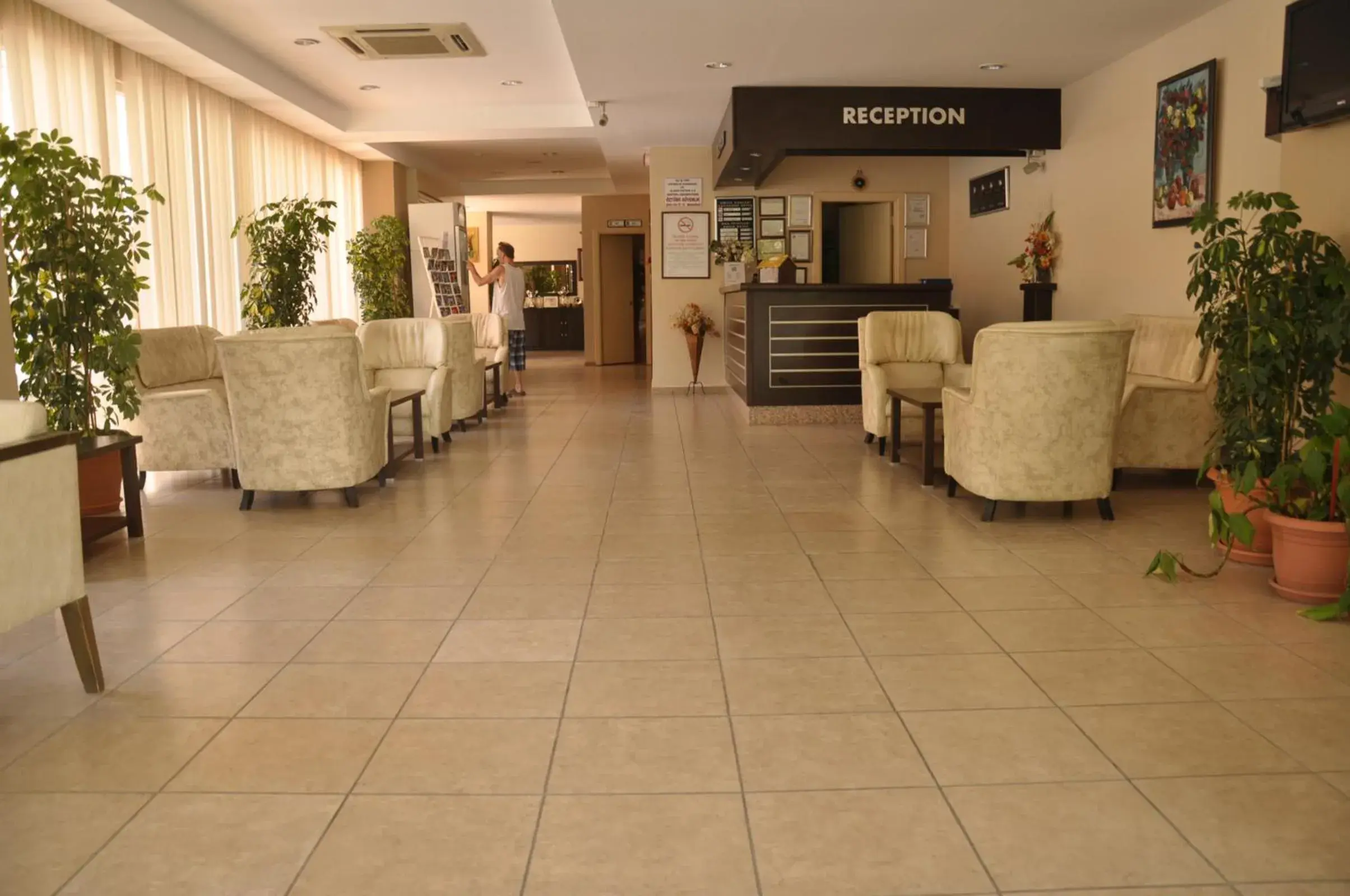 Lobby or reception in Helios Hotel Lobby or reception in Helios Hotel