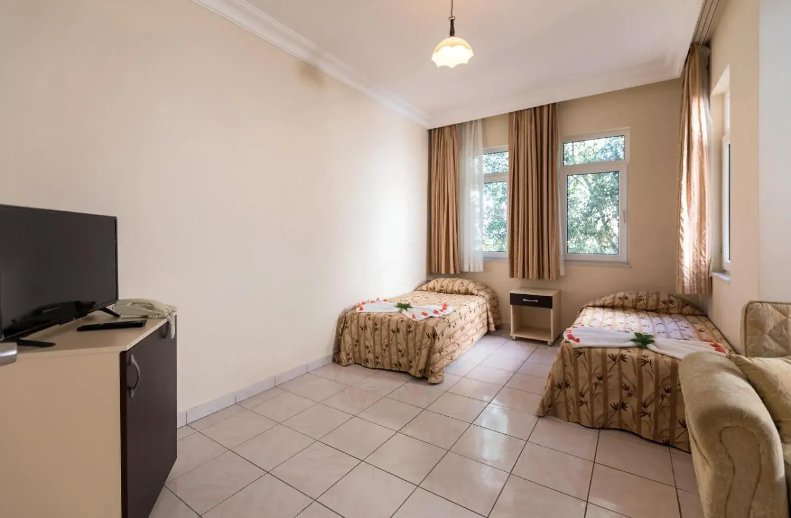 Bedroom, Bed in Helios Hotel Bedroom, Bed in Helios Hotel