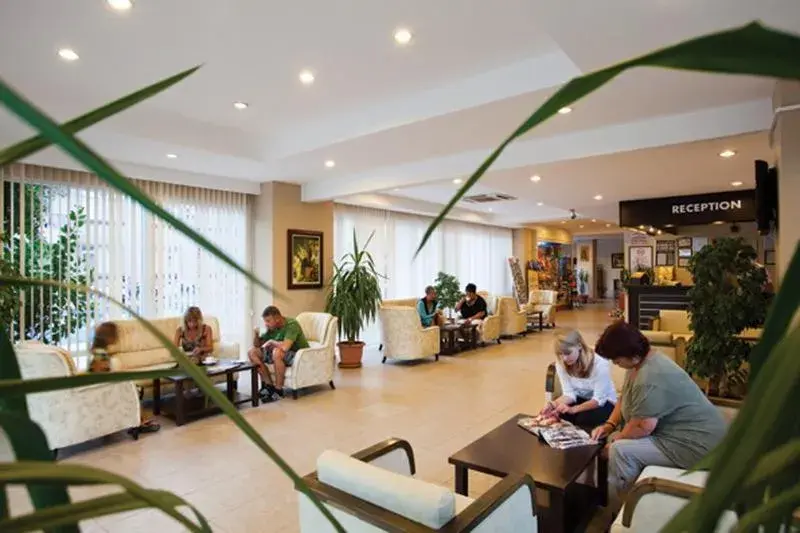 Lobby or reception in Helios Hotel Lobby or reception in Helios Hotel