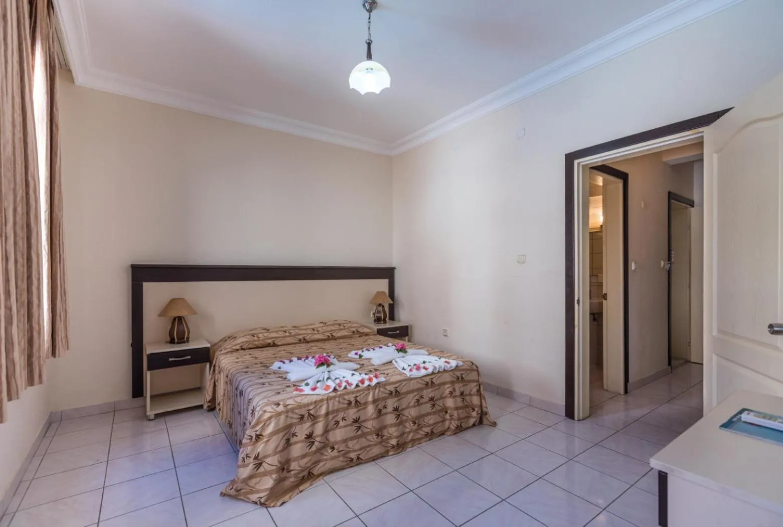 Bedroom in Helios Hotel