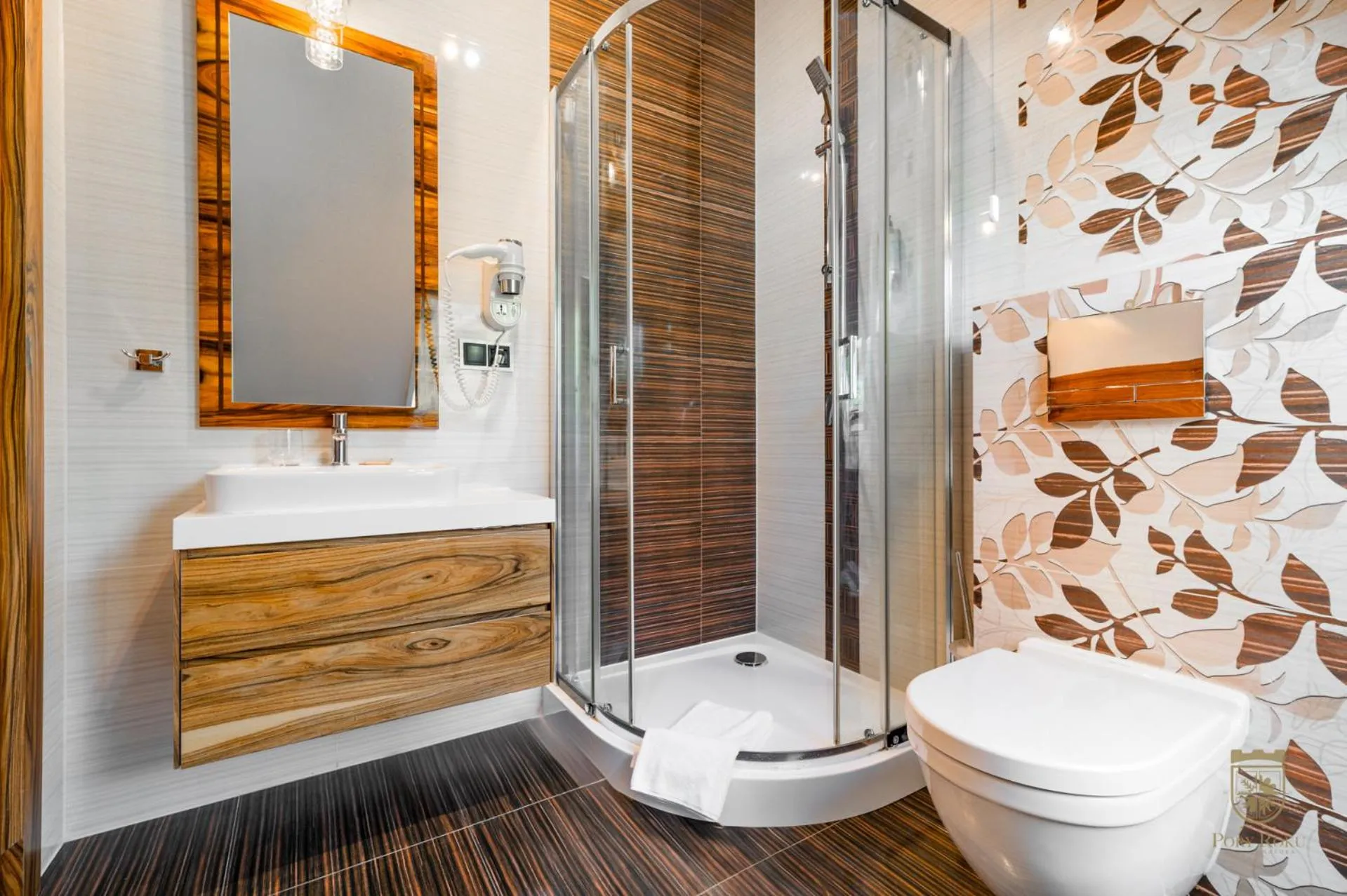 Toilet in Hotel Pory Roku