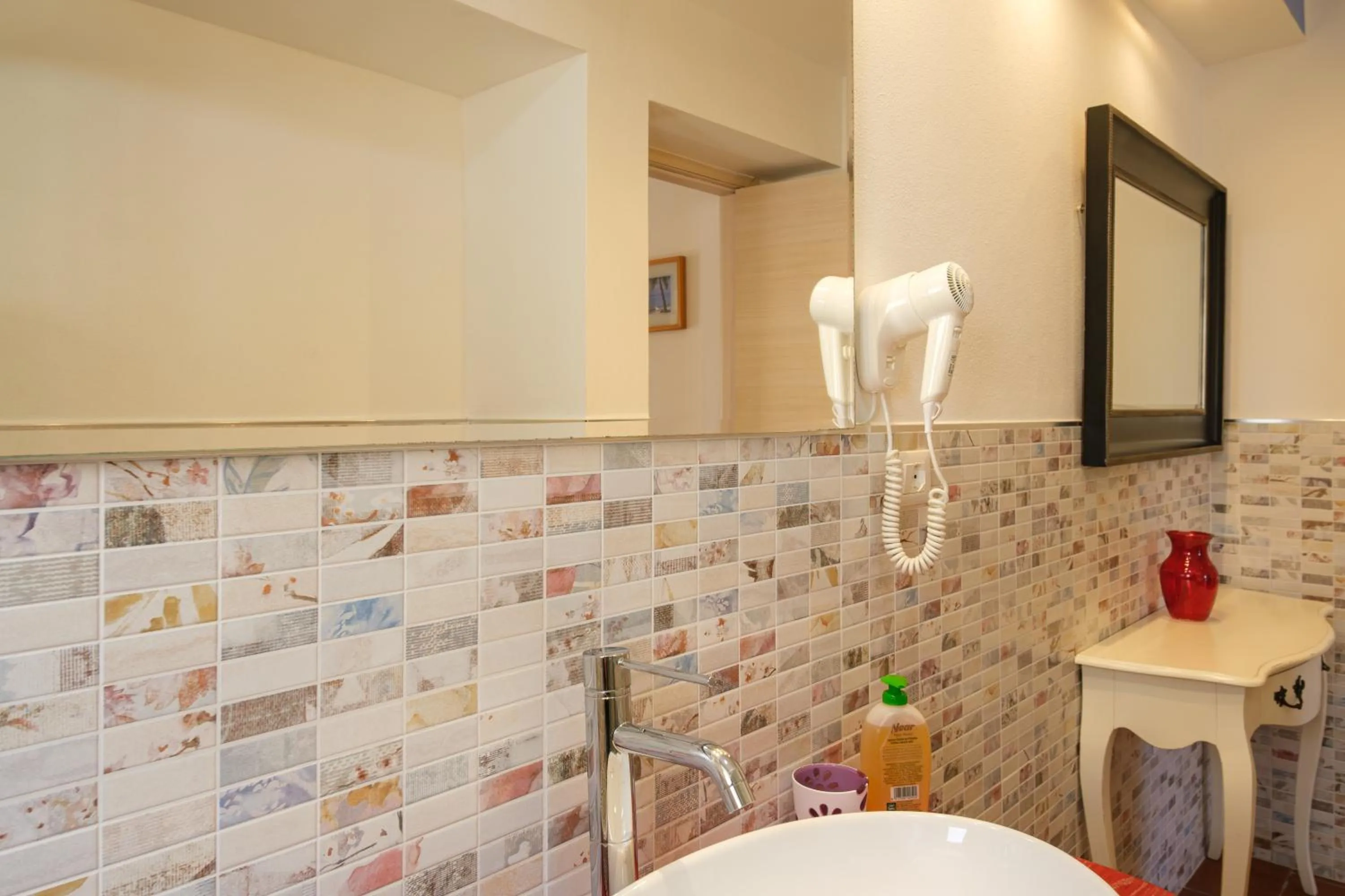 Shower in Villa Piana