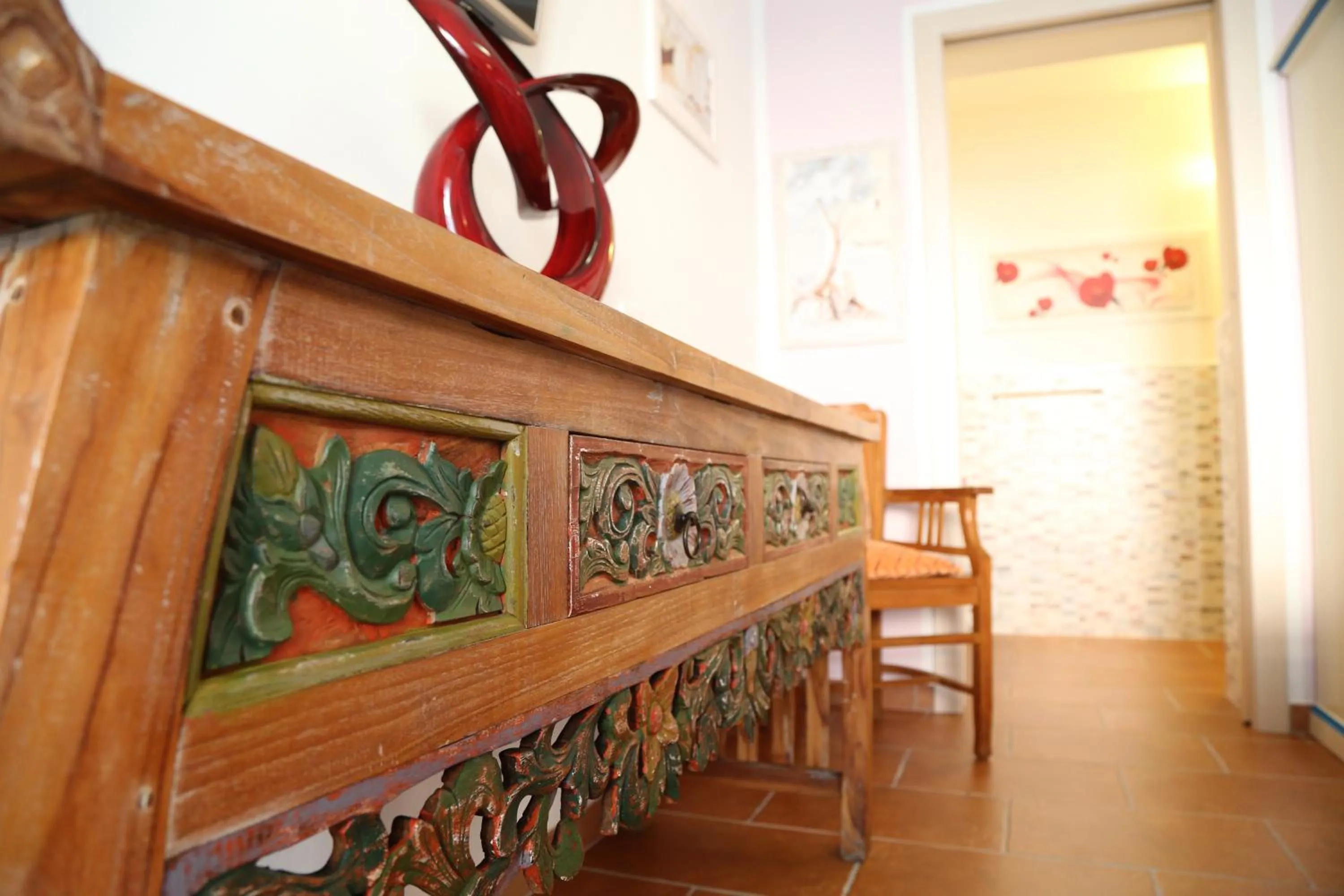 Decorative detail in Villa Piana