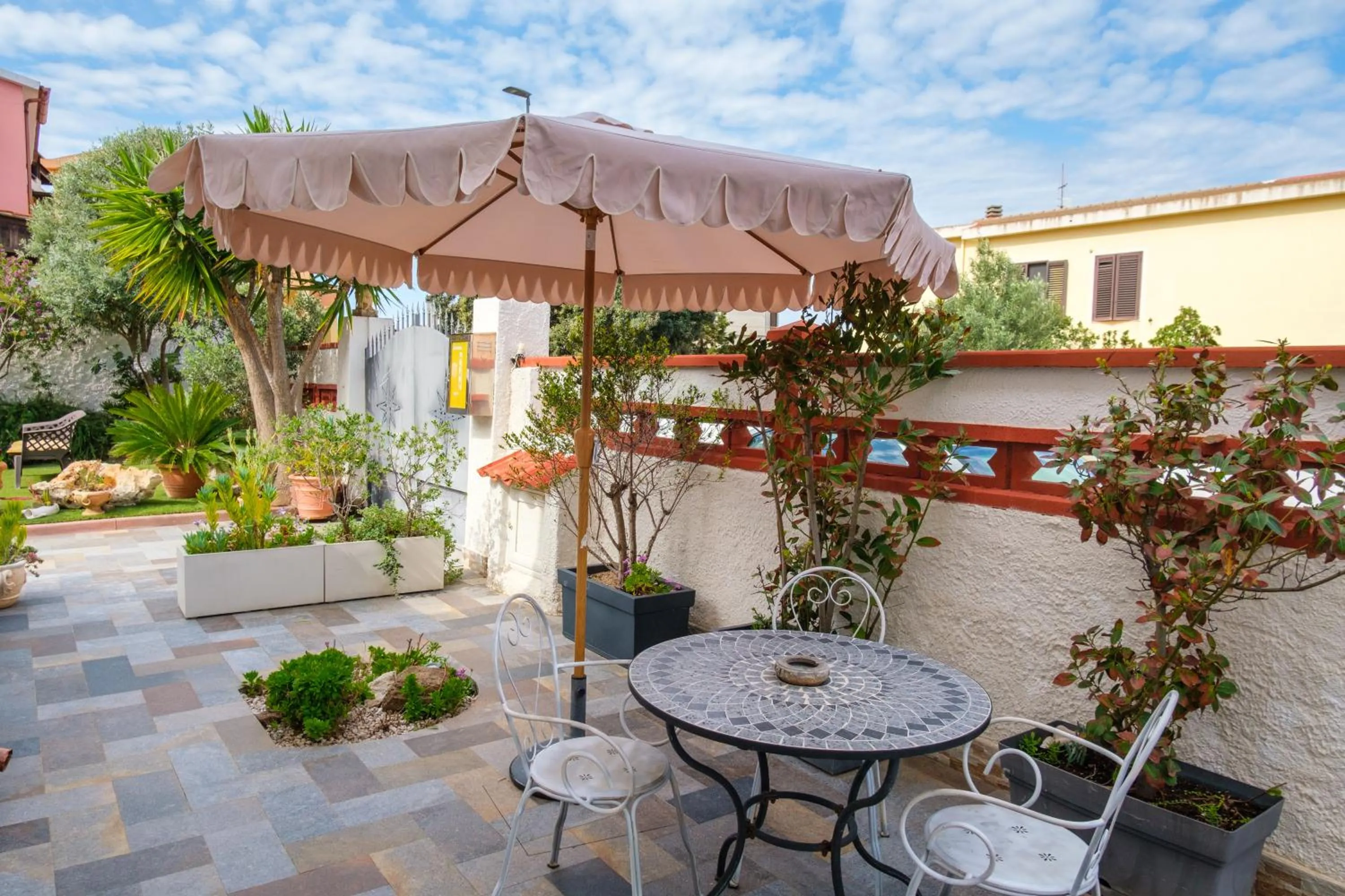 Patio in Villa Piana