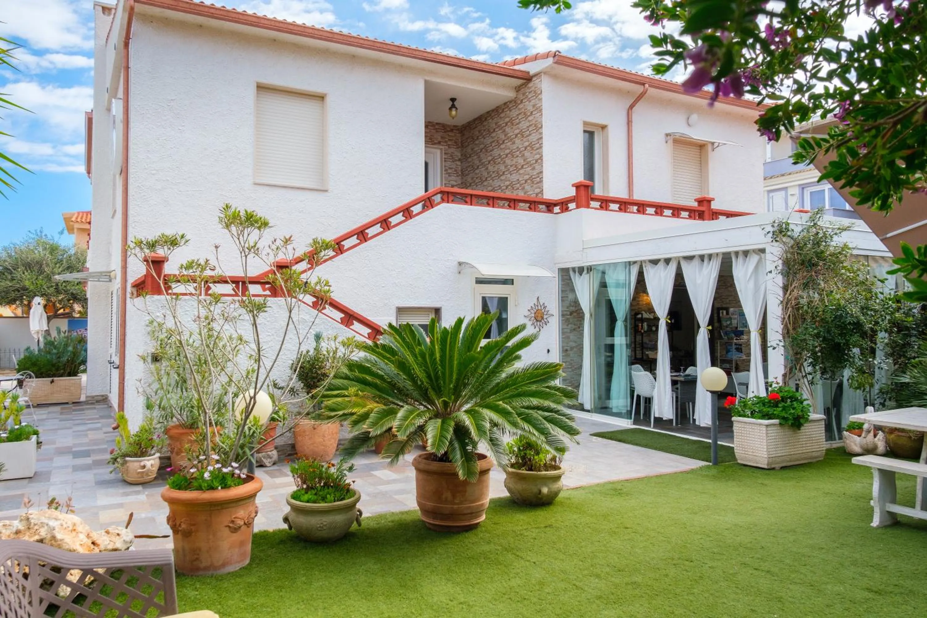 Garden in Villa Piana