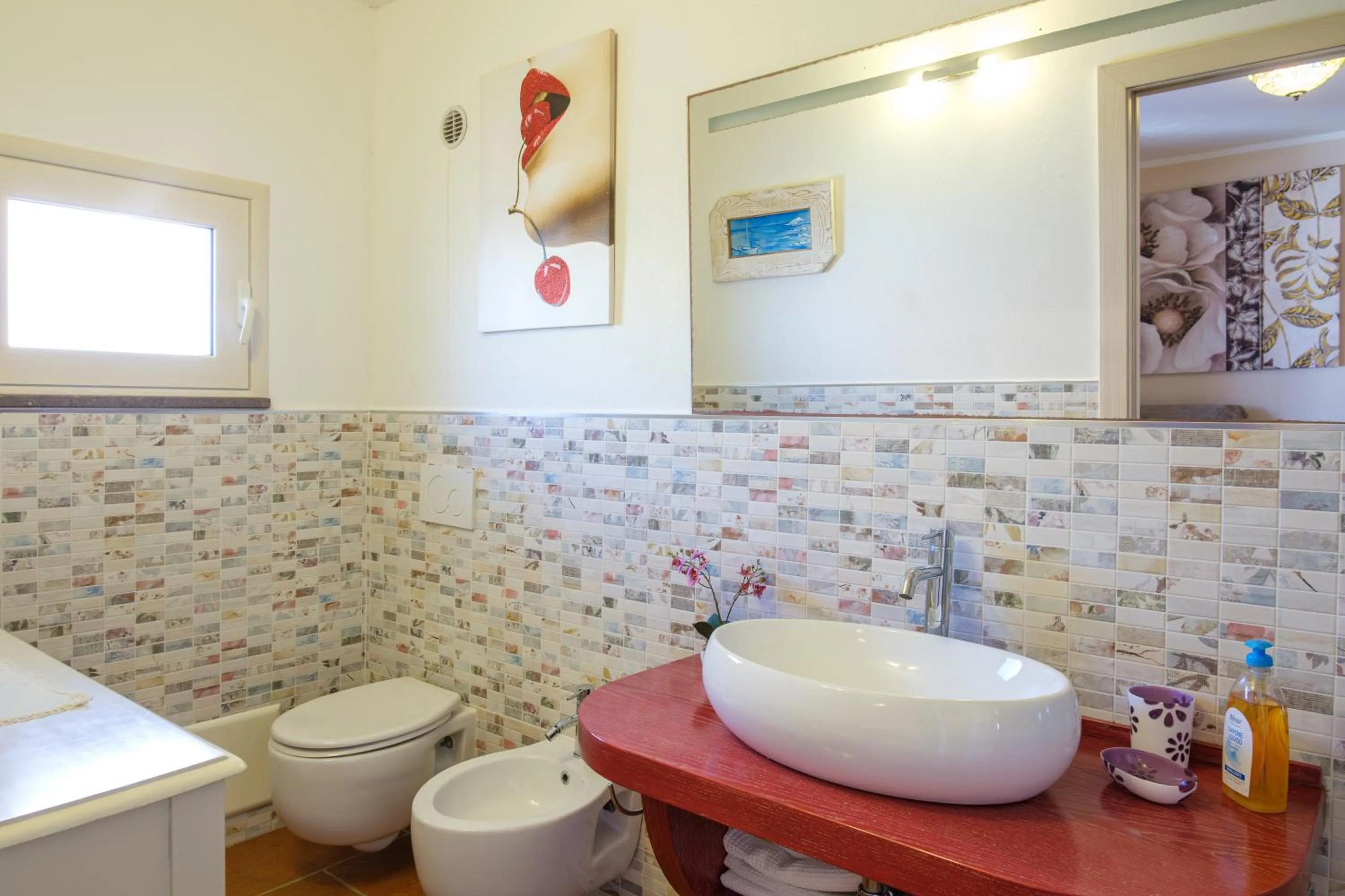 Toilet in Villa Piana