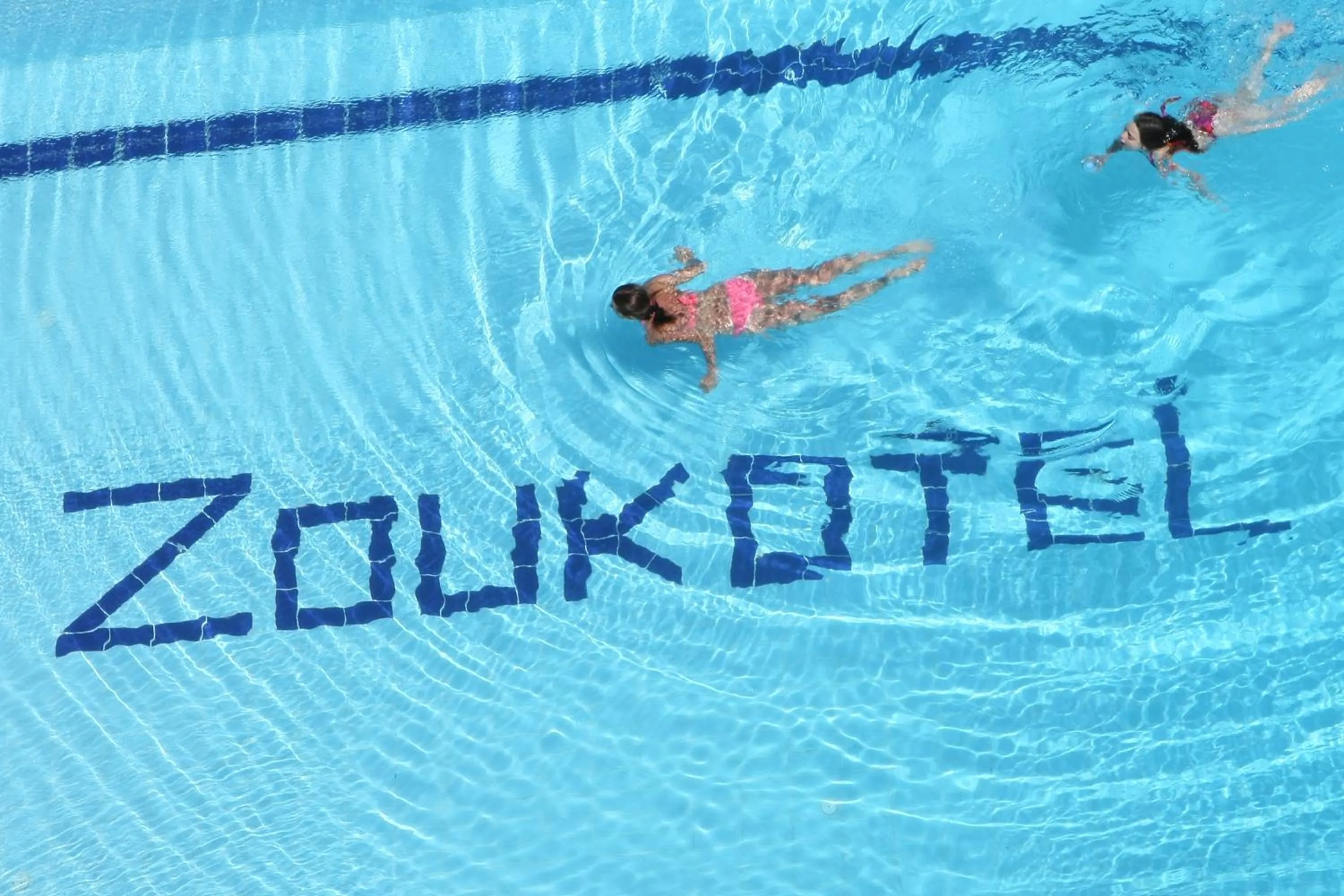Swimming pool in Zoukotel Hotel
