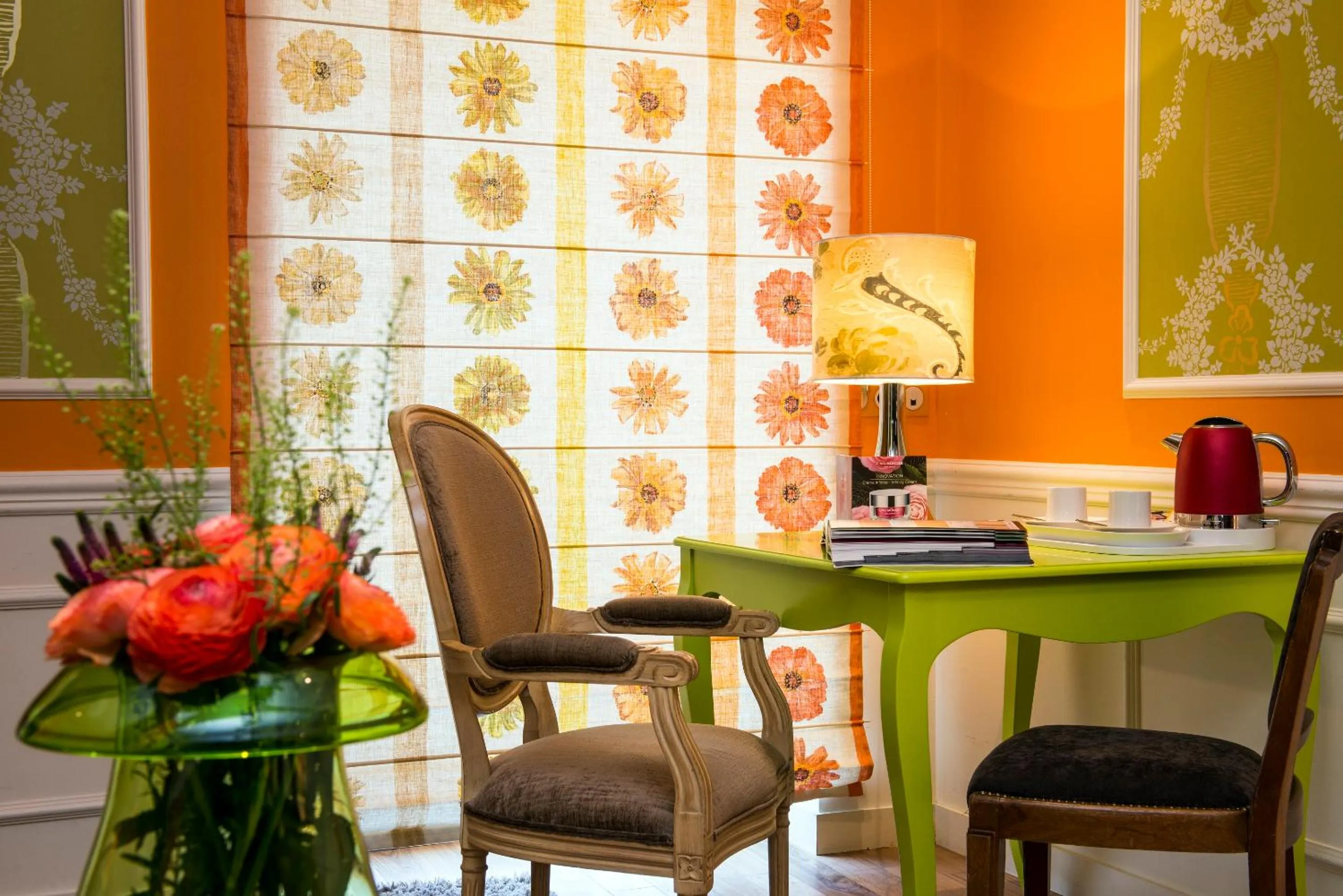 Decorative detail in Frédéric Carrion - Cuisine, Hôtel & Spa