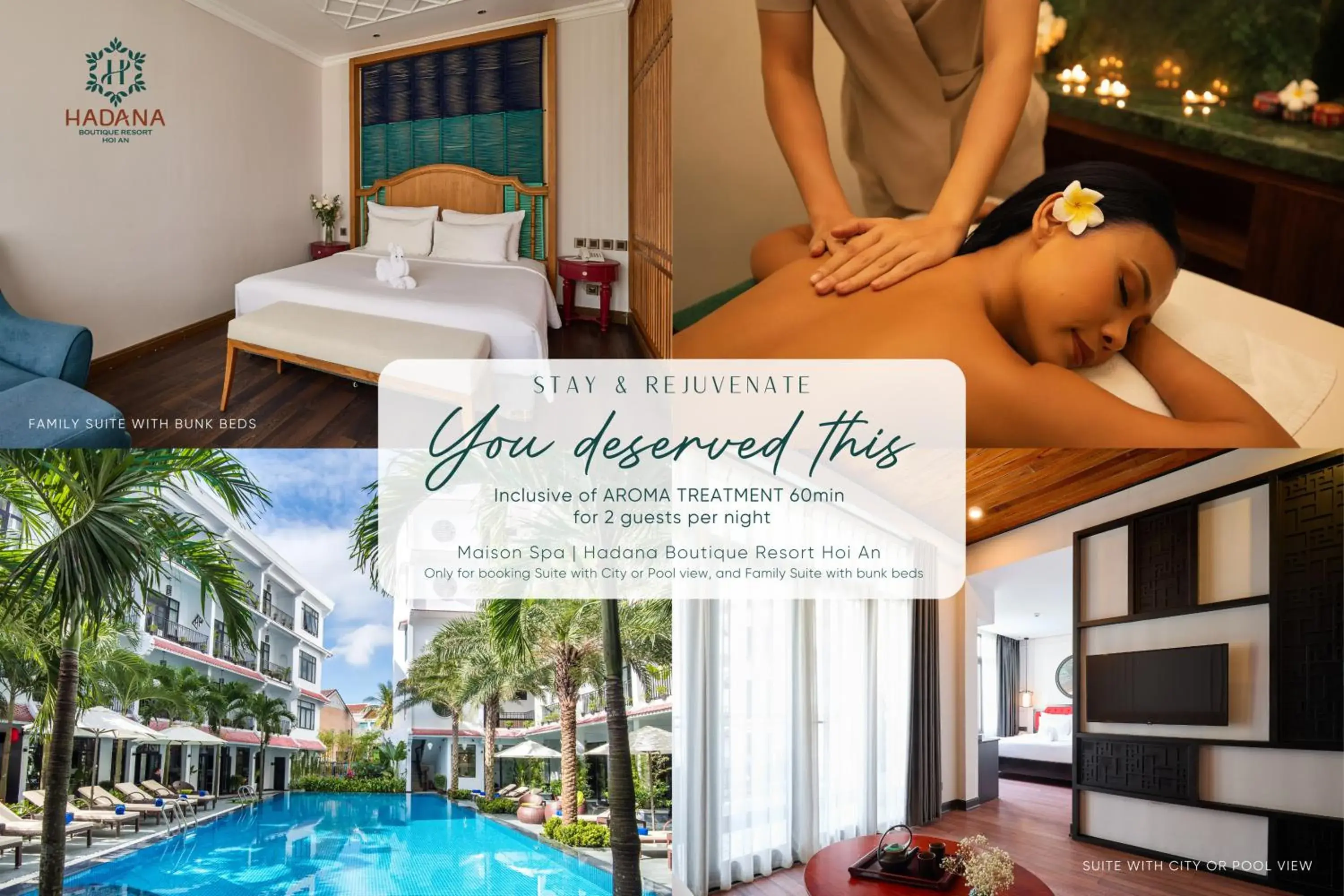 Bed in Hadana Boutique Resort Hoi An Bed in Hadana Boutique Resort Hoi An