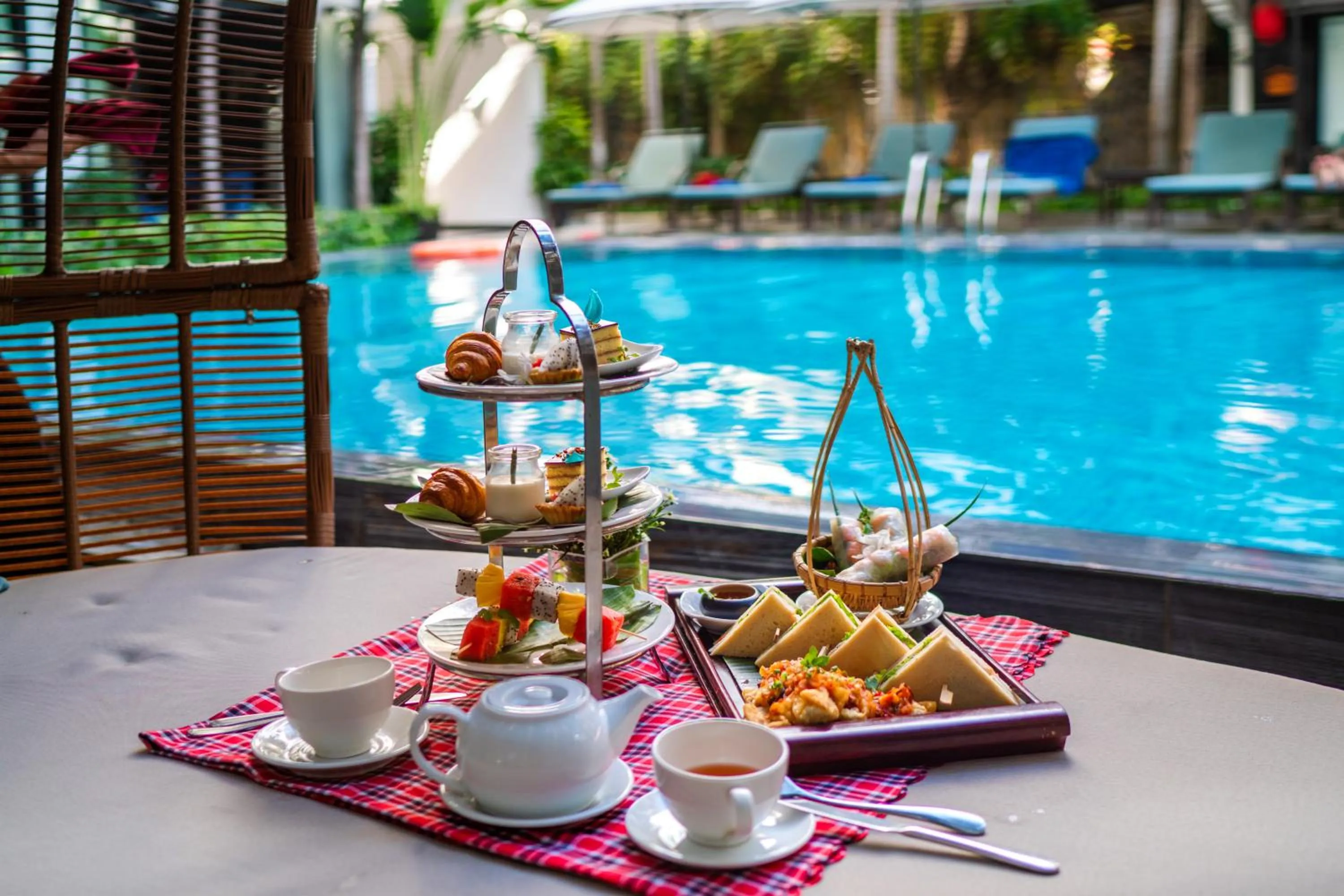 Patio in Hadana Boutique Resort Hoi An