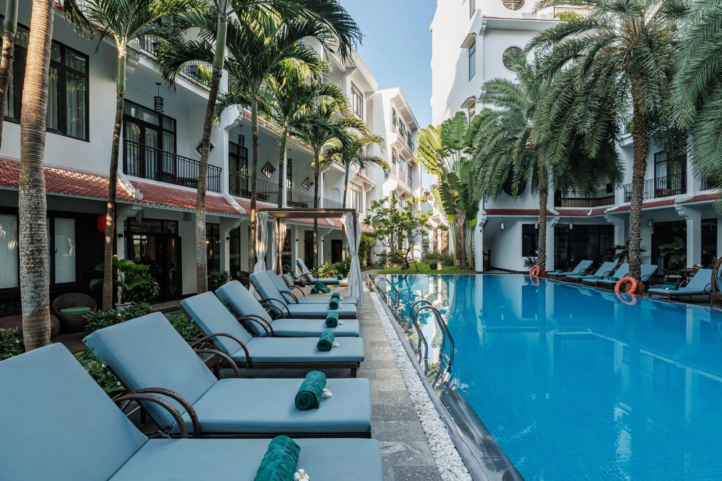 Swimming pool in Hadana Boutique Resort Hoi An