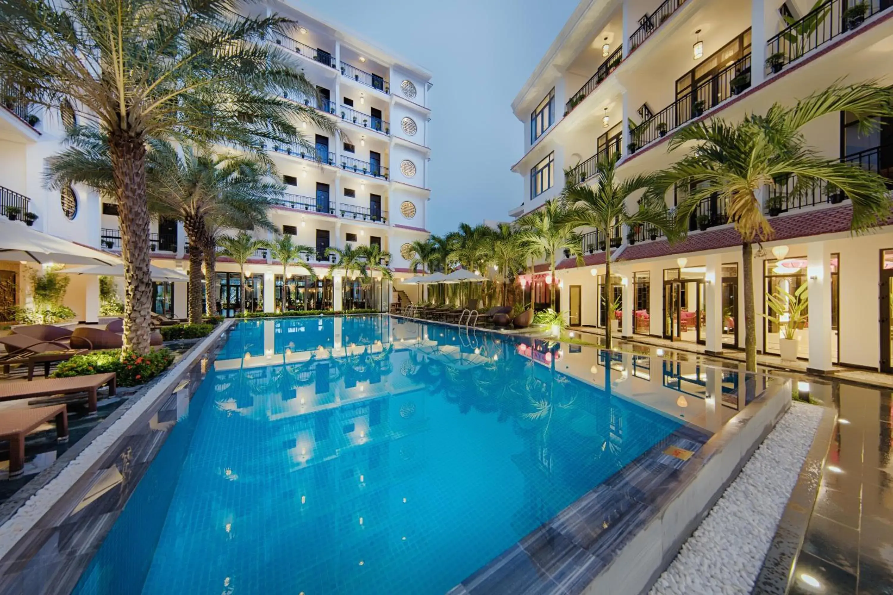 Swimming pool in Hadana Boutique Resort Hoi An Swimming pool in Hadana Boutique Resort Hoi An