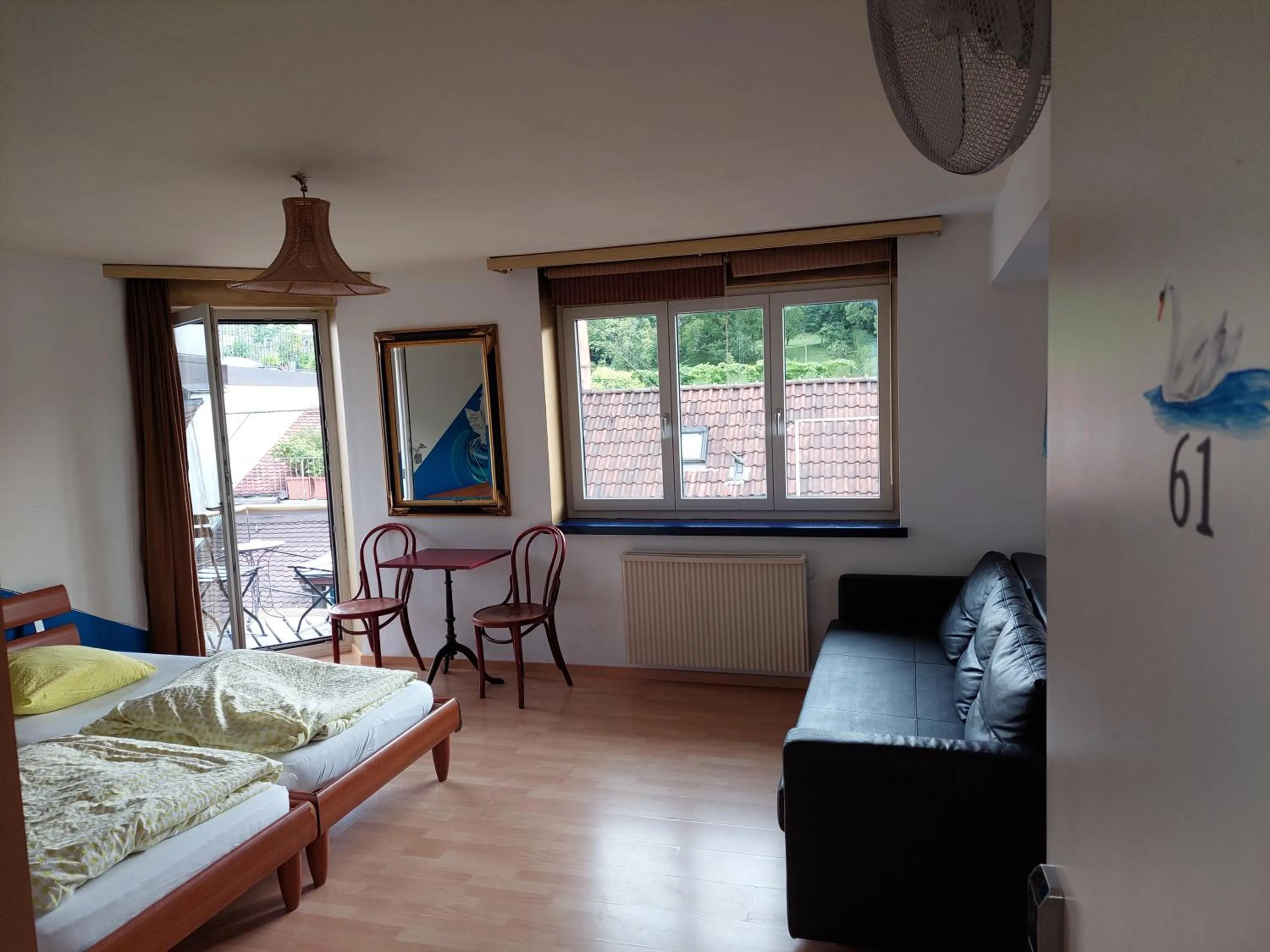 View (from property/room), Bed in Oldtown Hostel Otter