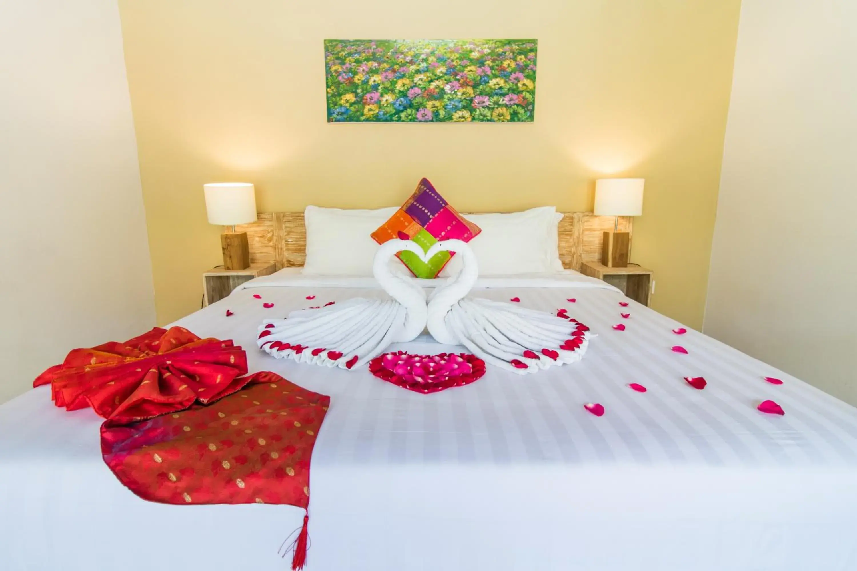 Bed in Taman Amertha Villas by Maha Bali Bed in Taman Amertha Villas by Maha Bali