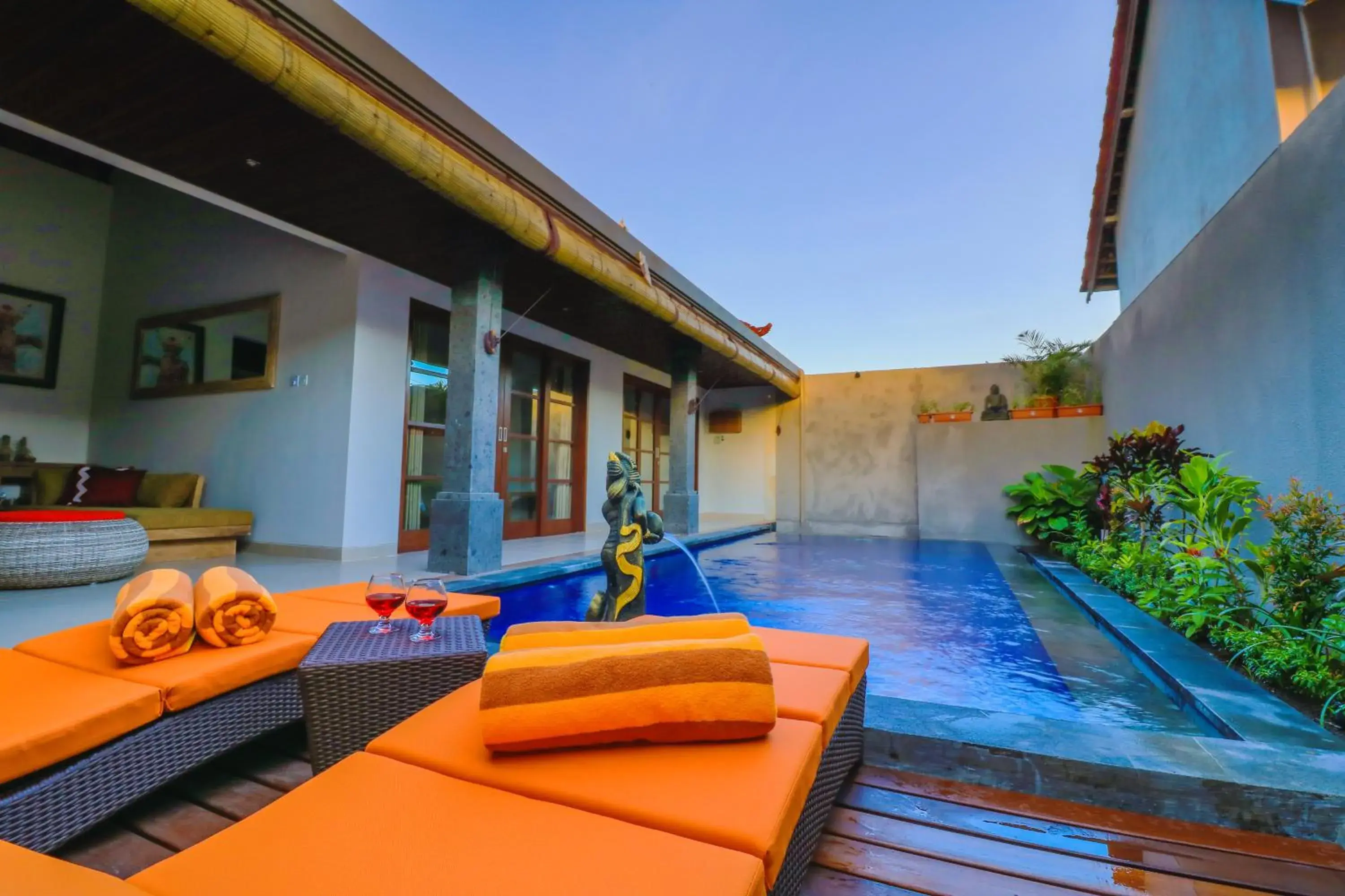 Swimming pool in Taman Amertha Villas by Maha Bali Swimming pool in Taman Amertha Villas by Maha Bali