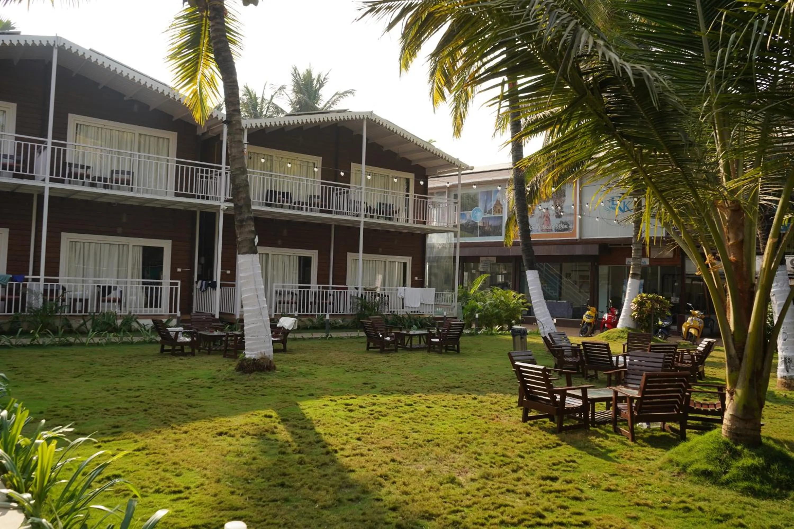 Garden in Shaan Coco Palms Beach Resort
