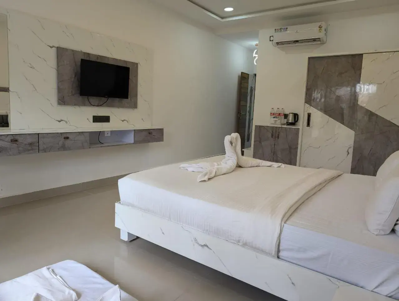 Bed in Shaan Coco Palms Beach Resort Bed in Shaan Coco Palms Beach Resort